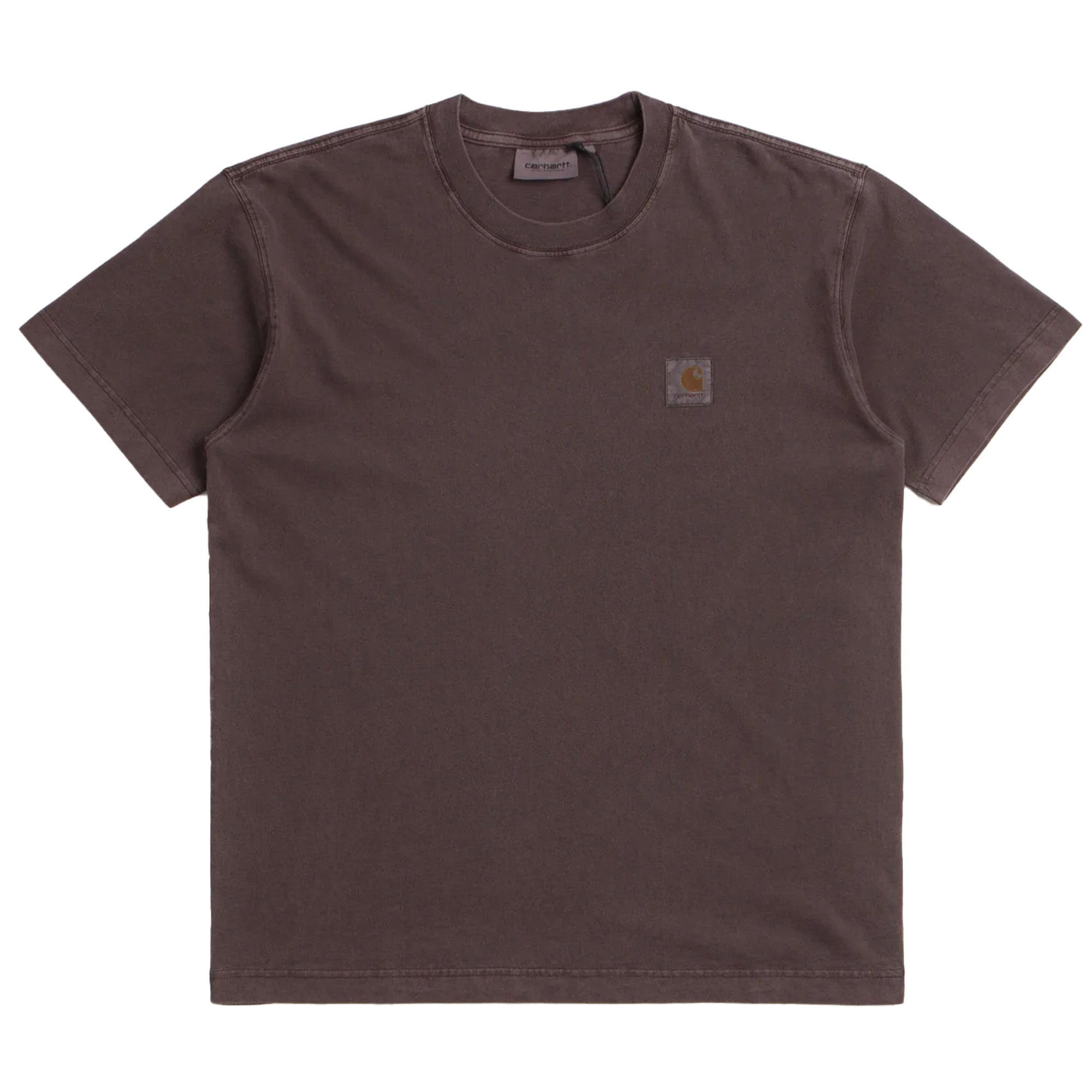 Carhartt WIP S/S Vista T-Shirt Brown Palisander Garment Dyed