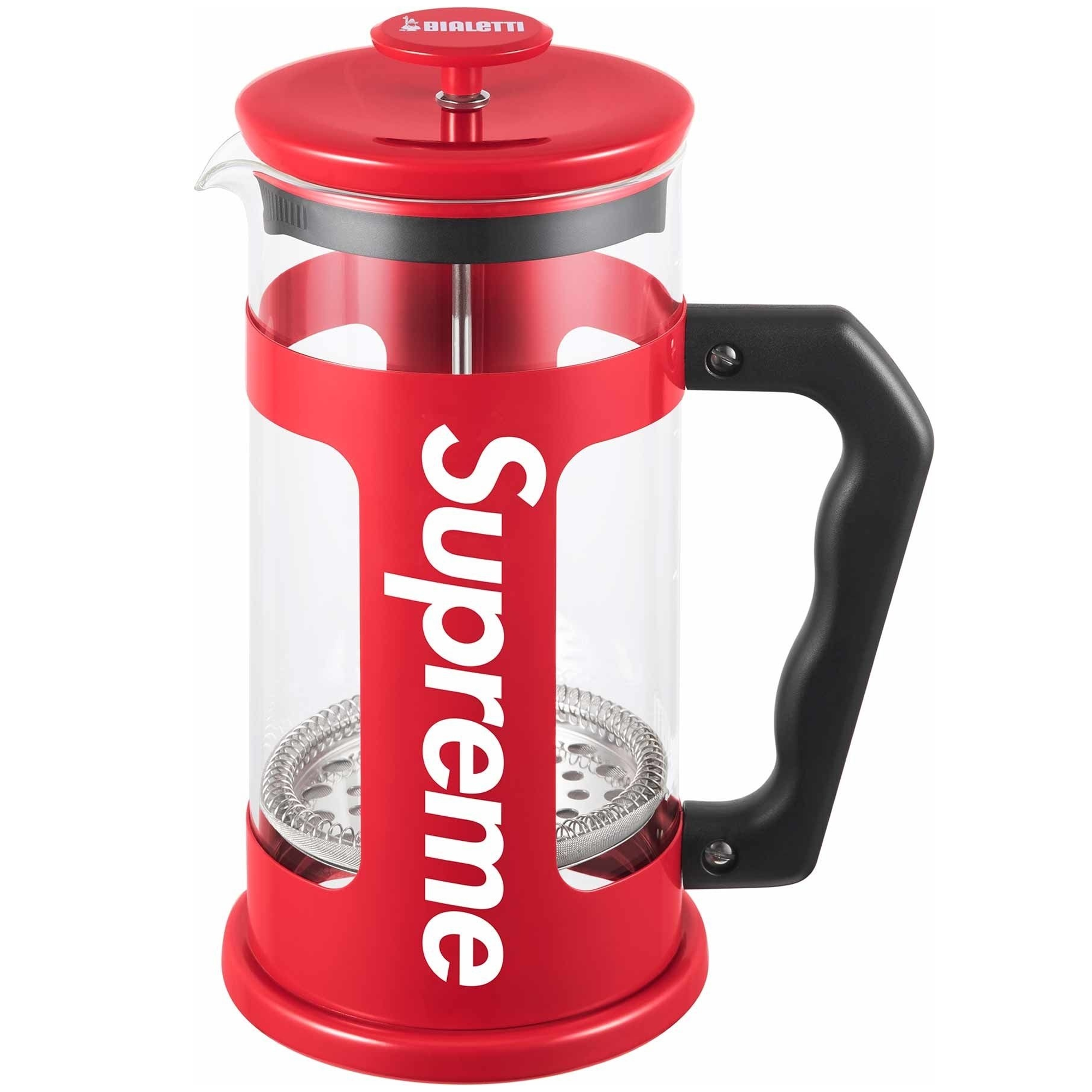 Supreme Bialetti 8-Cup French Press Red