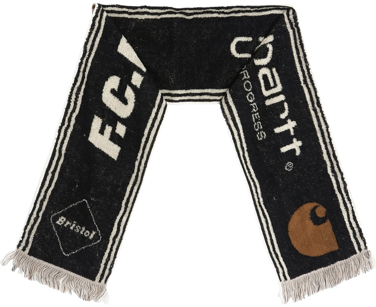 Carhartt WIP x F.C. Real Bristol Scarf Black
