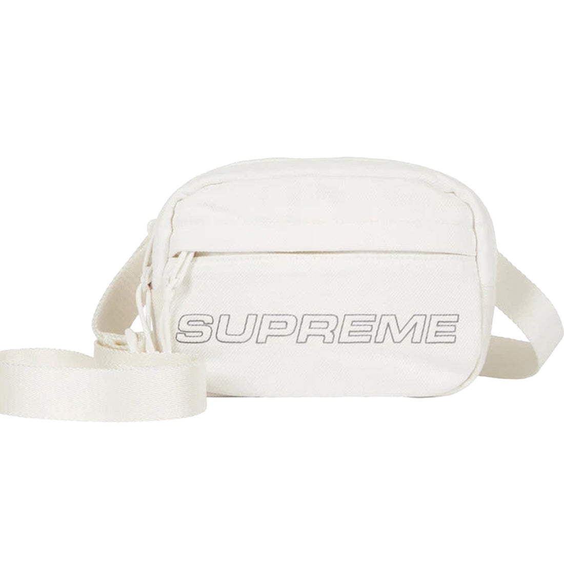 Supreme Denim Mini Shoulder Bag White
