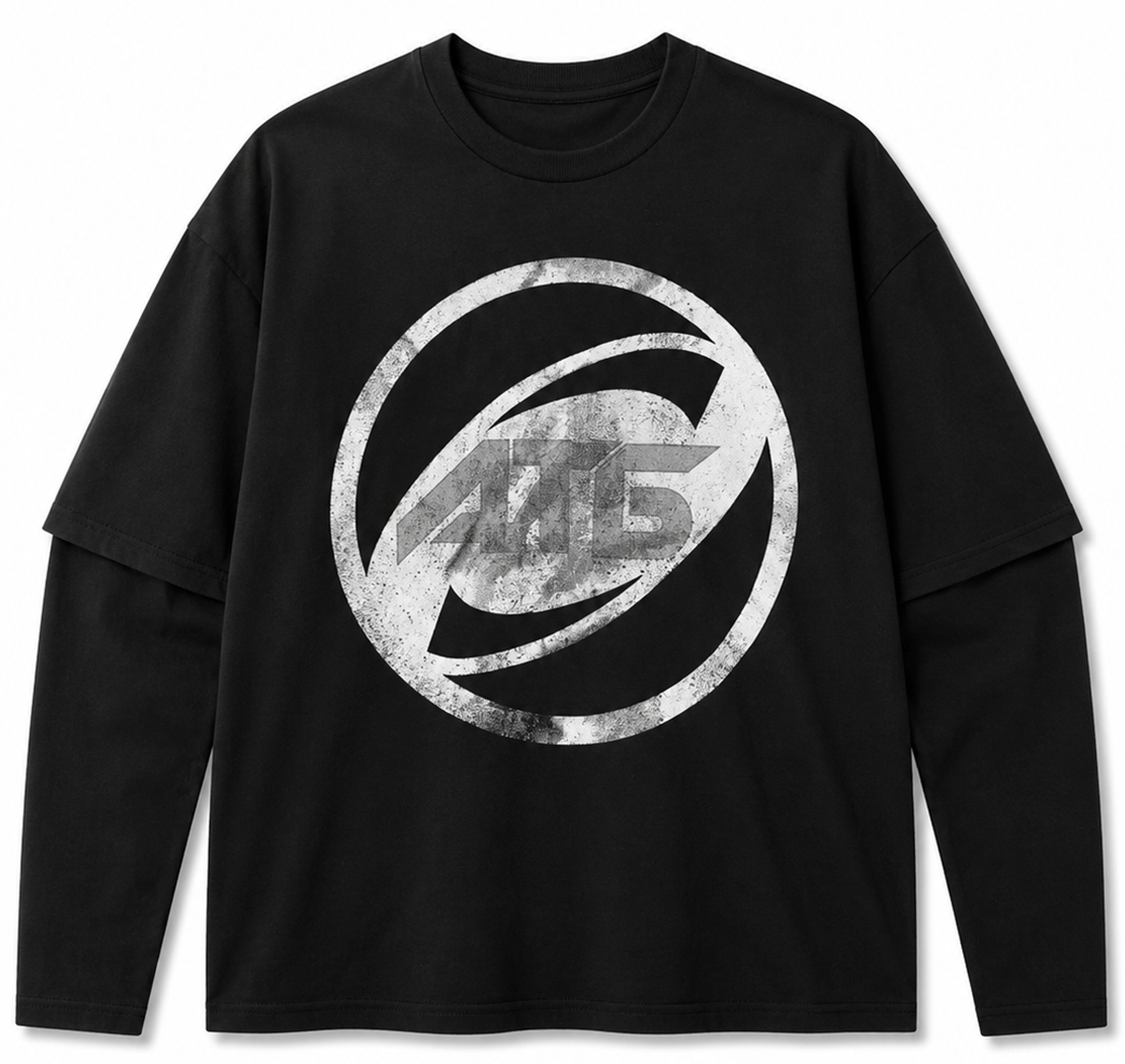 MARKET BLACK LONG-SLEEVED T-SHIRT