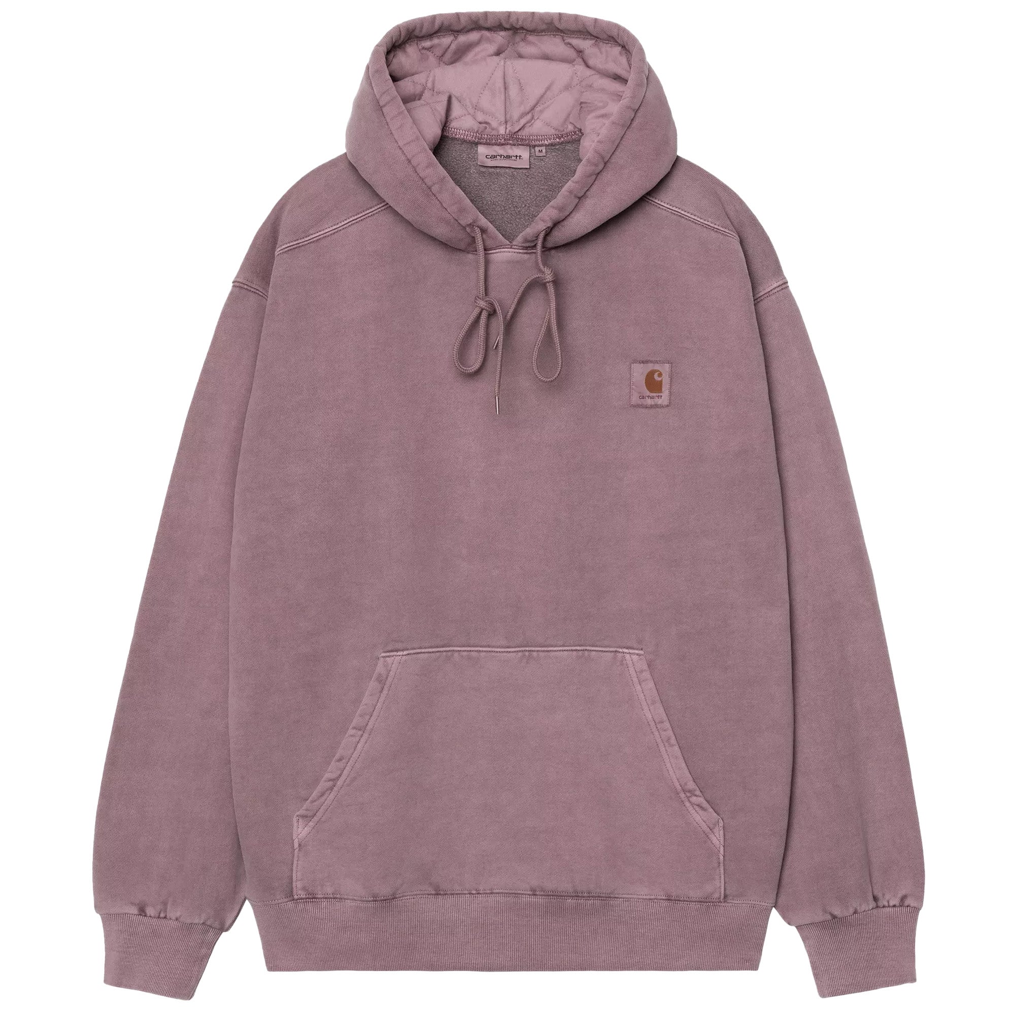 Carhartt WIP Vista Hoodie Phlox Pink Garment Dyed