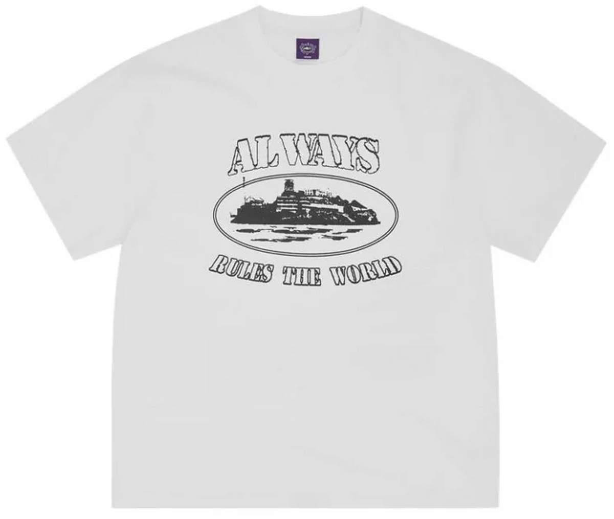 Corteiz x Always Do What You Should Do OG Alweiz Tee White