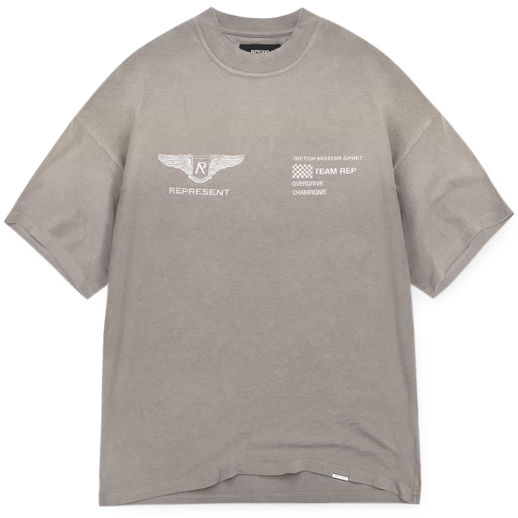 Represent Team Rep T-Shirt Dark Taupe