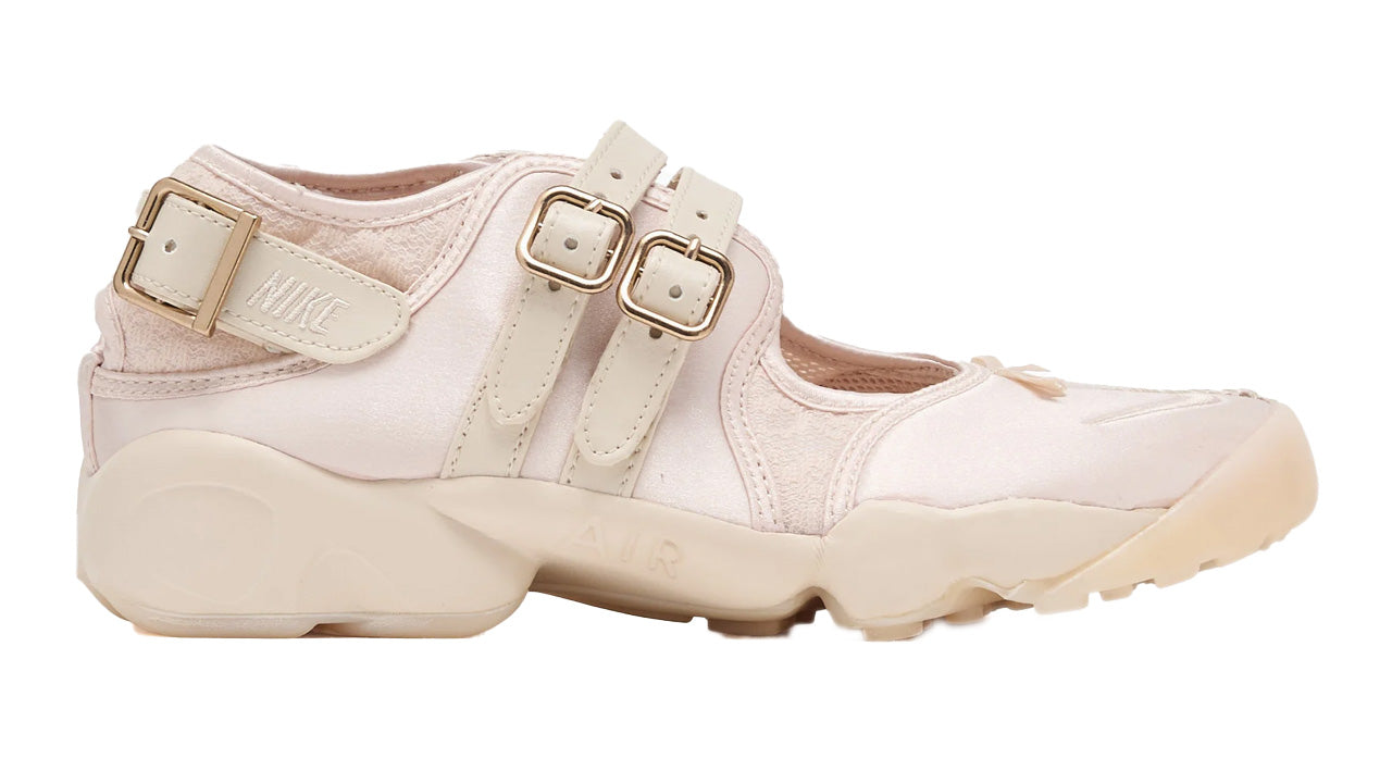 Nike Air Rift Pearl White Pink Buckle Strap Women's