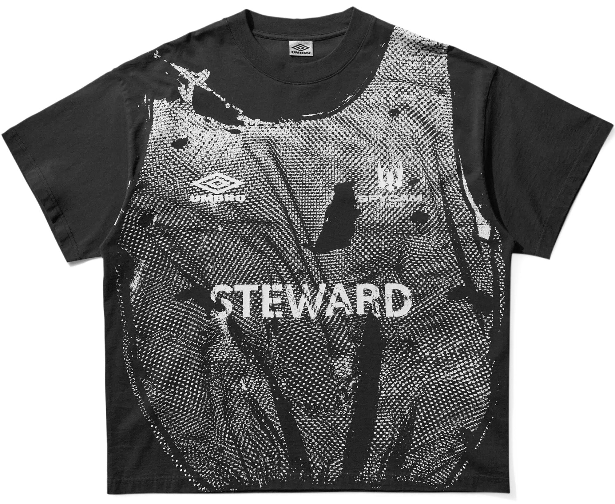 Slam Jam x Umbro Steward Vest T-Shirt Washed Black