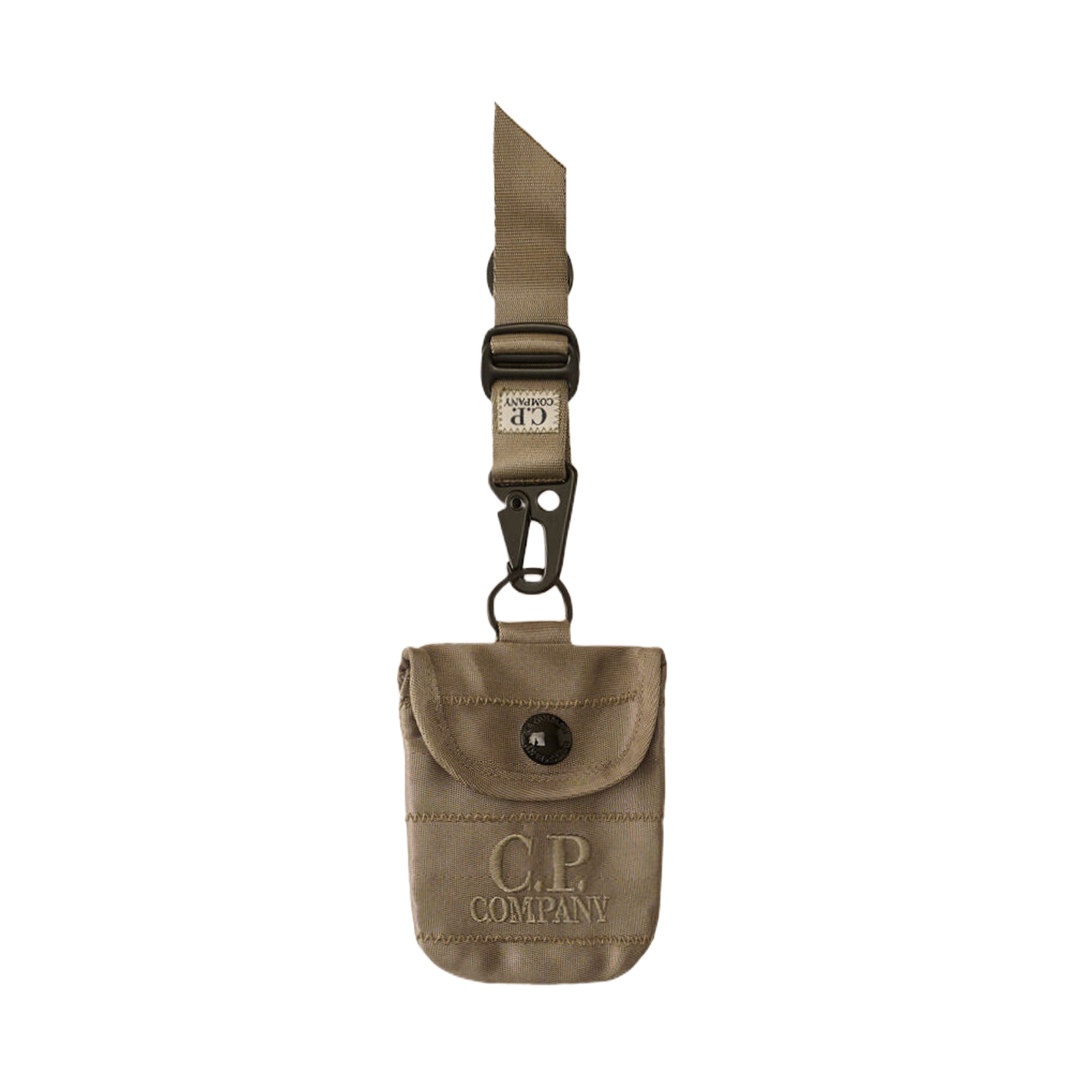 C.P. Company herringbone mini pouch Vintage Khaki