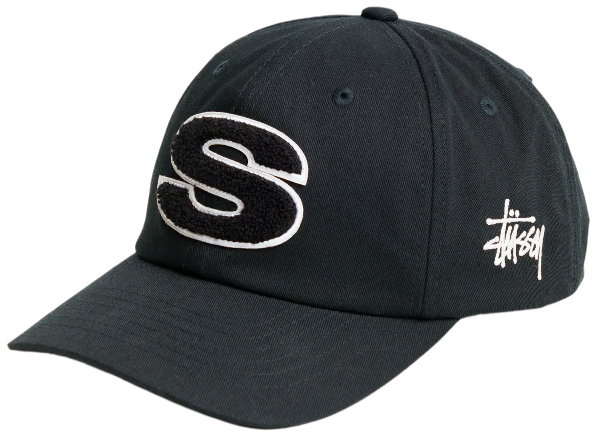 Stussy Chenille S Snapback Cap Dark Brown