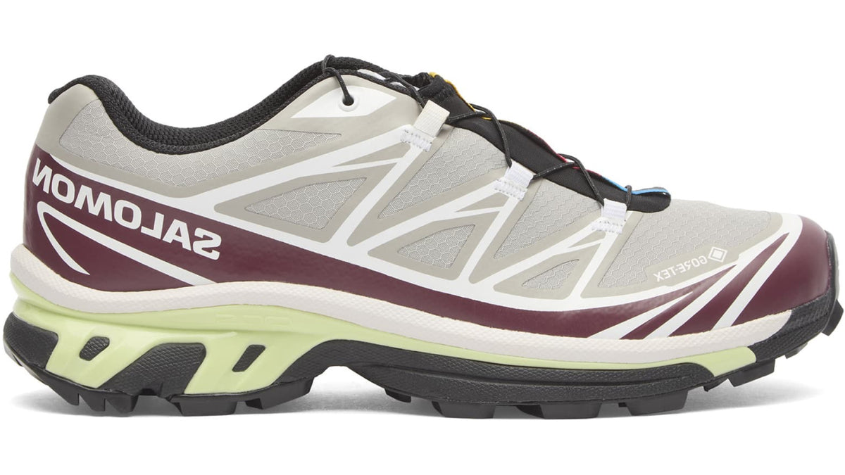 Salomon XT-6 Gore-Tex Paloma Maroon Banner