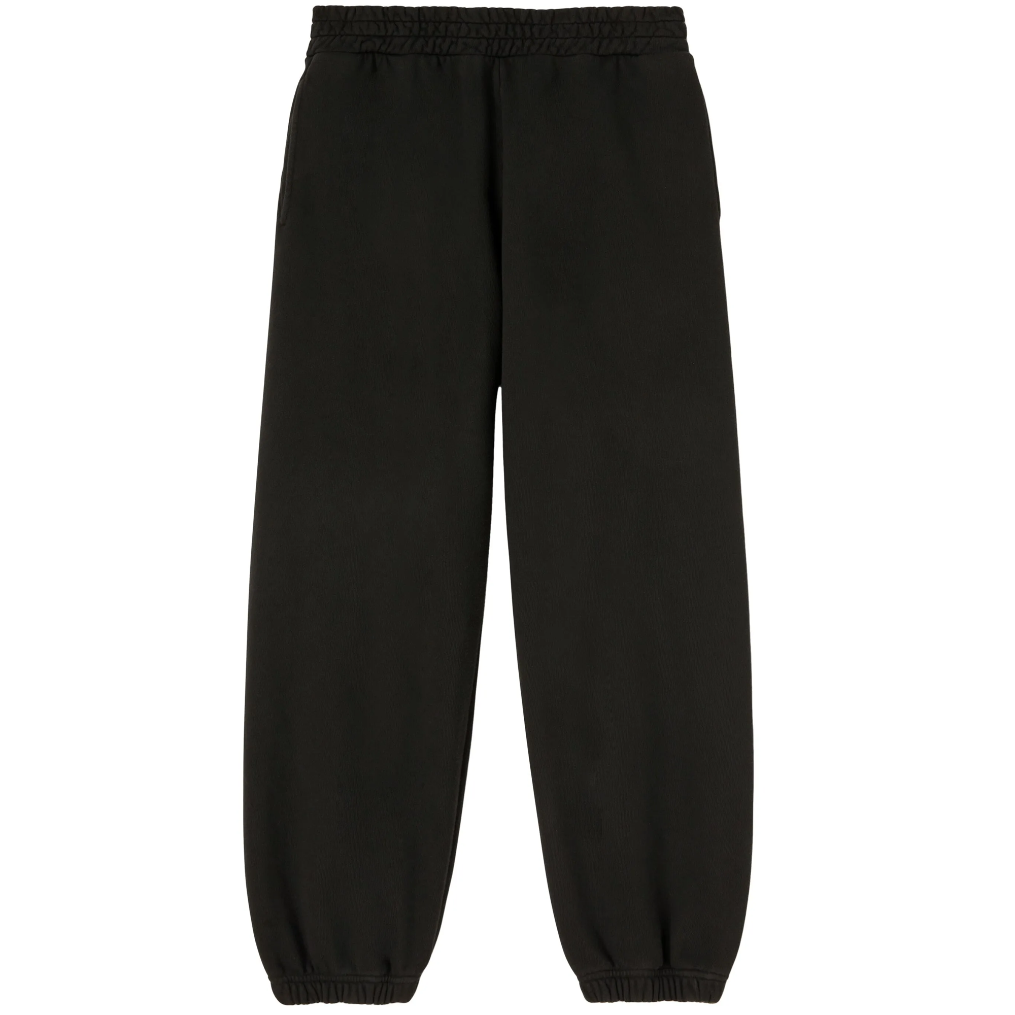 Palm Angels College Cotton Track Pants Black