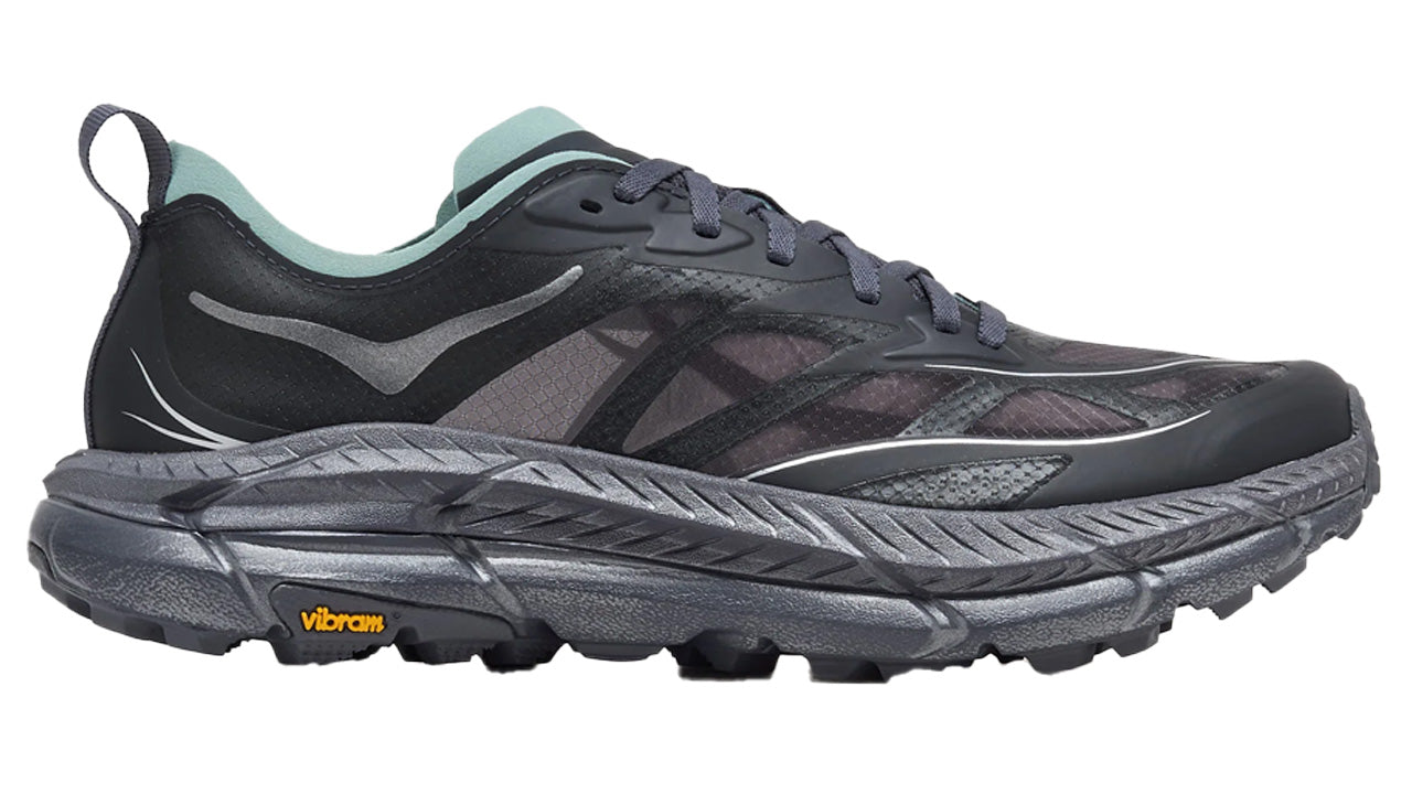 Hoka Mafate Speed 4 Lite Charcoal Grey-Jade