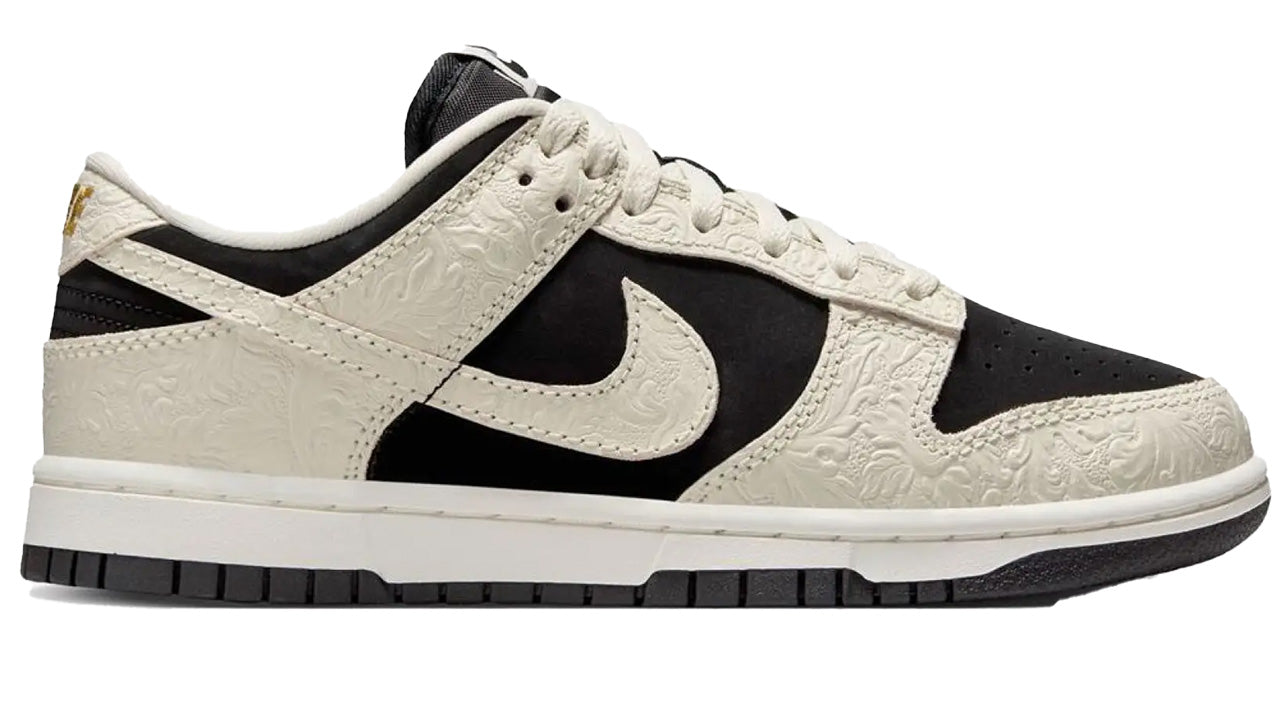 Nike Wmns Dunk Low 'Embossed Black Sail'