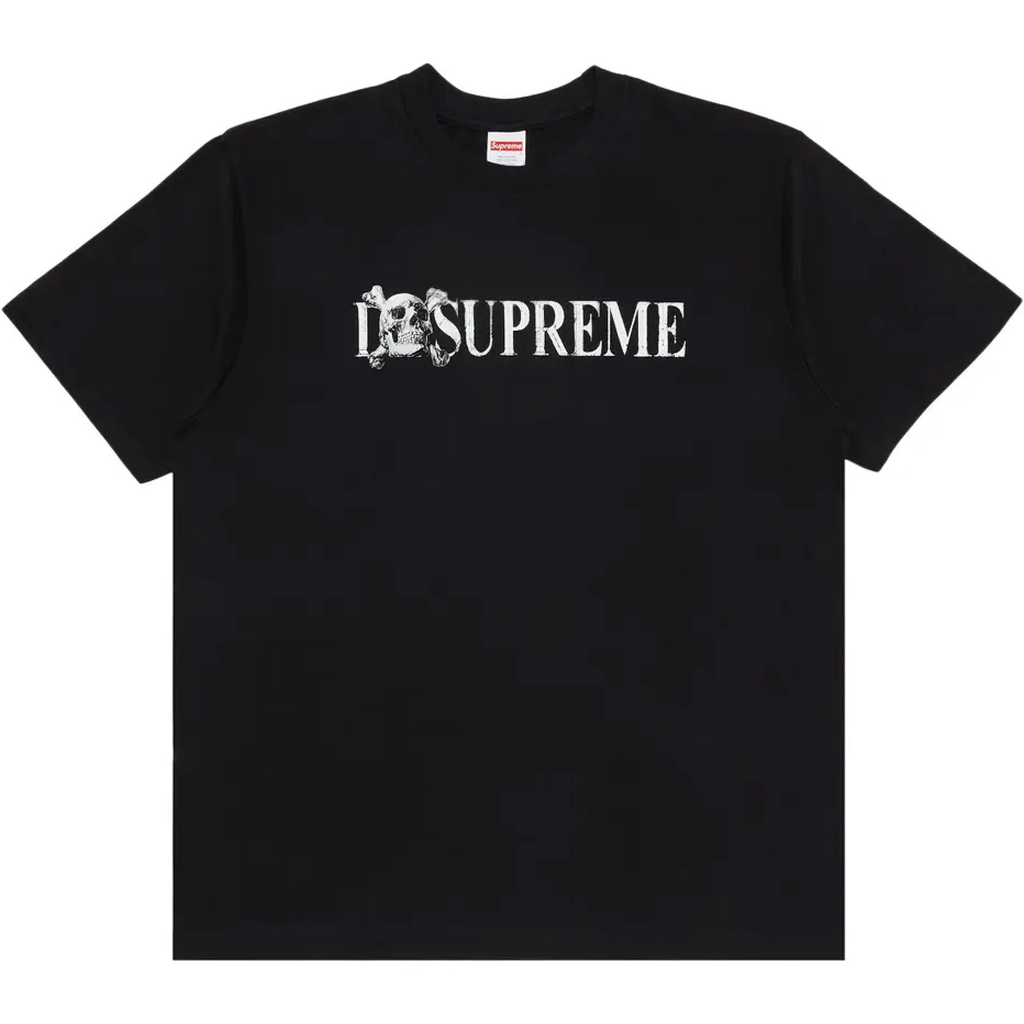 Supreme Skull Tee Black FW25