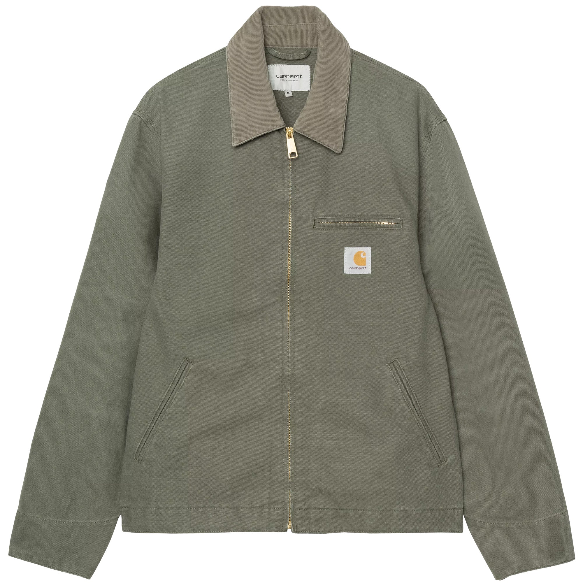 Carhartt Detroit Jacket Leaf Stone canvas