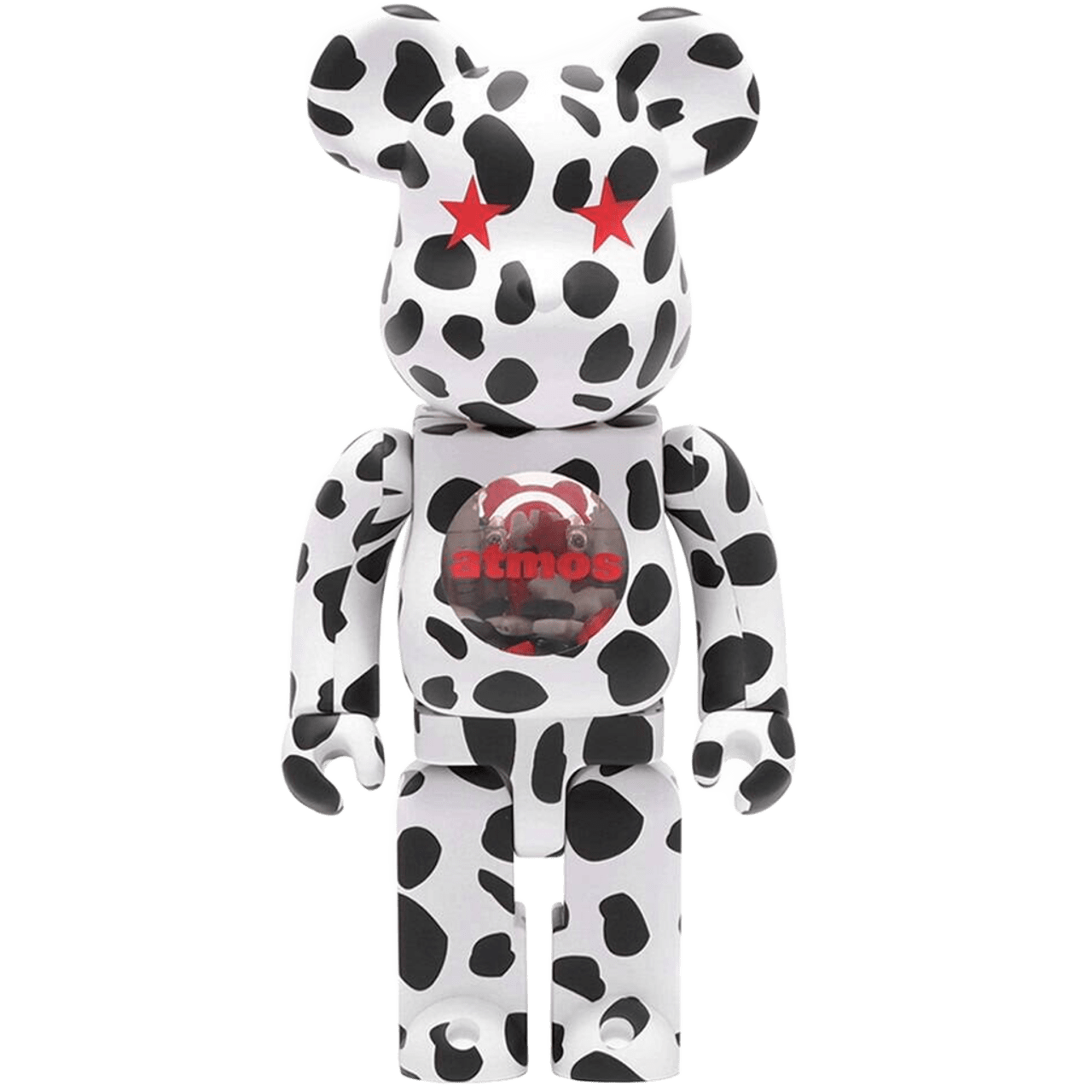 Bearbrick x atmos Dalmatian 100% & 400% Set