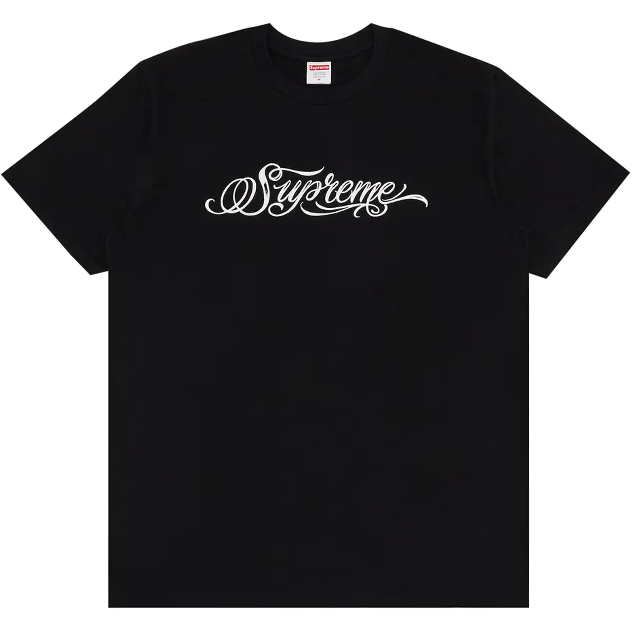 Supreme Script Tee 'Black'