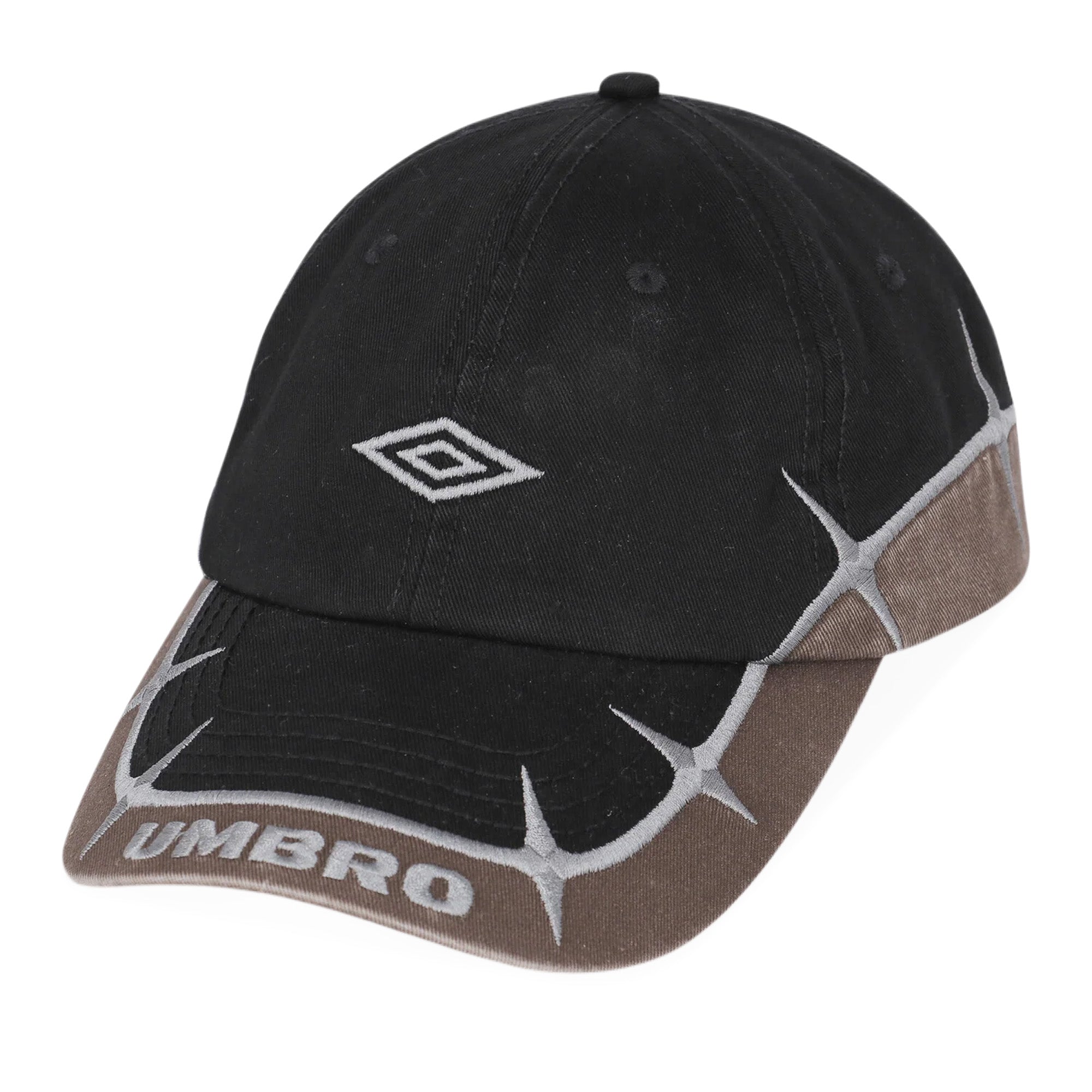 Umbro x Slam Jam Spikes Cap Black Anthracite