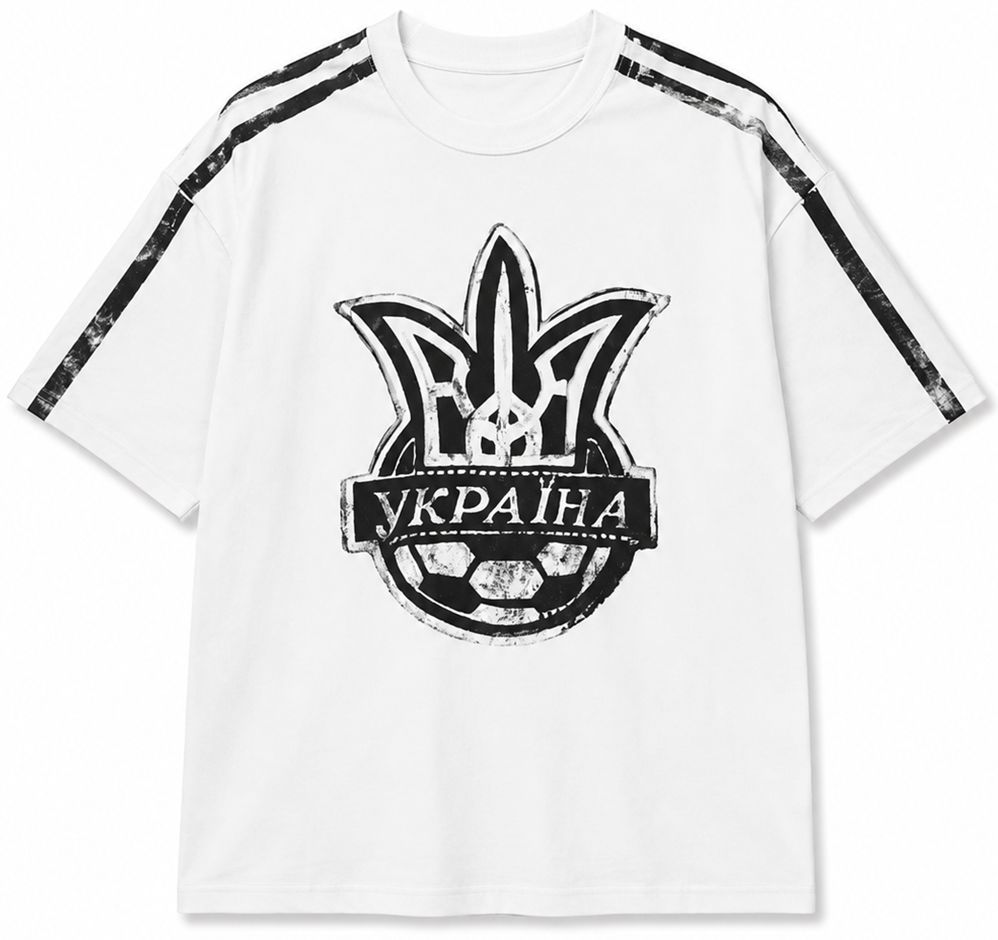 STRIPES WHITE T-SHIRT