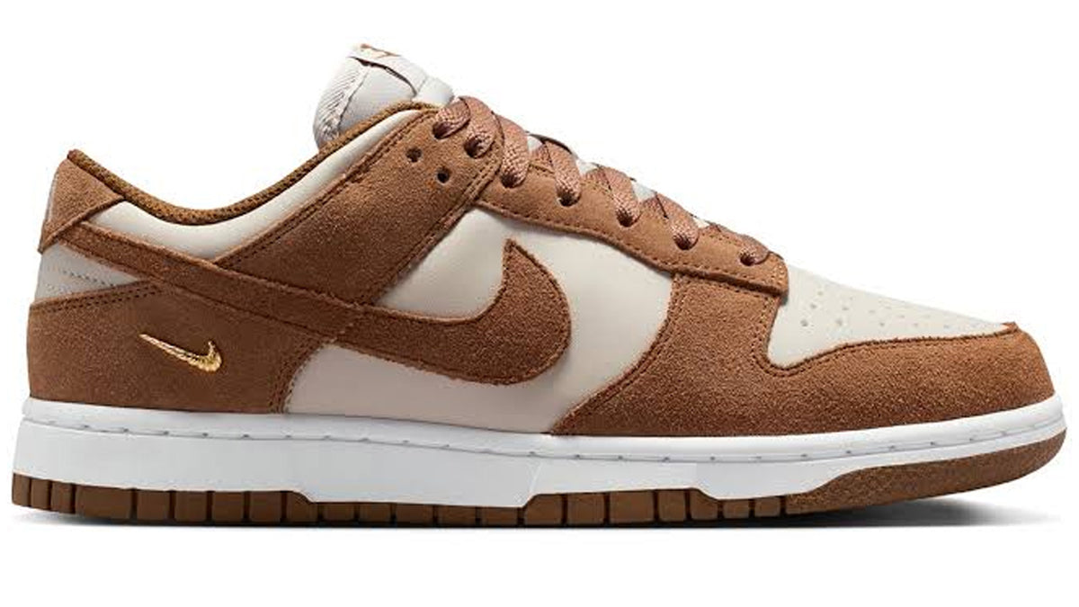Nike Wmns Dunk Low Suede 'Light British Tan Cream White'