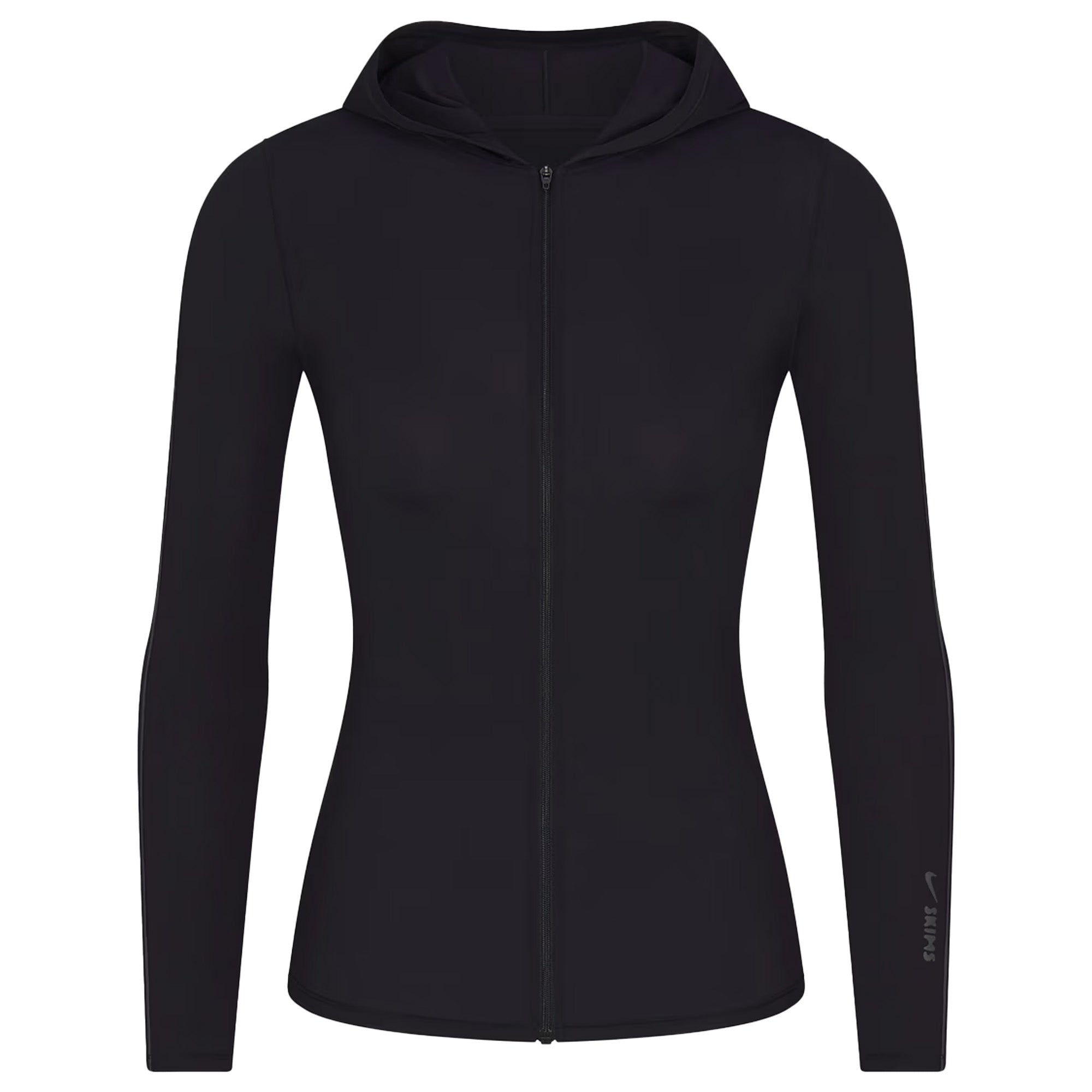Nike x SKIMS Weightless Layers Women's Full-Zip Hoodie Obsidian