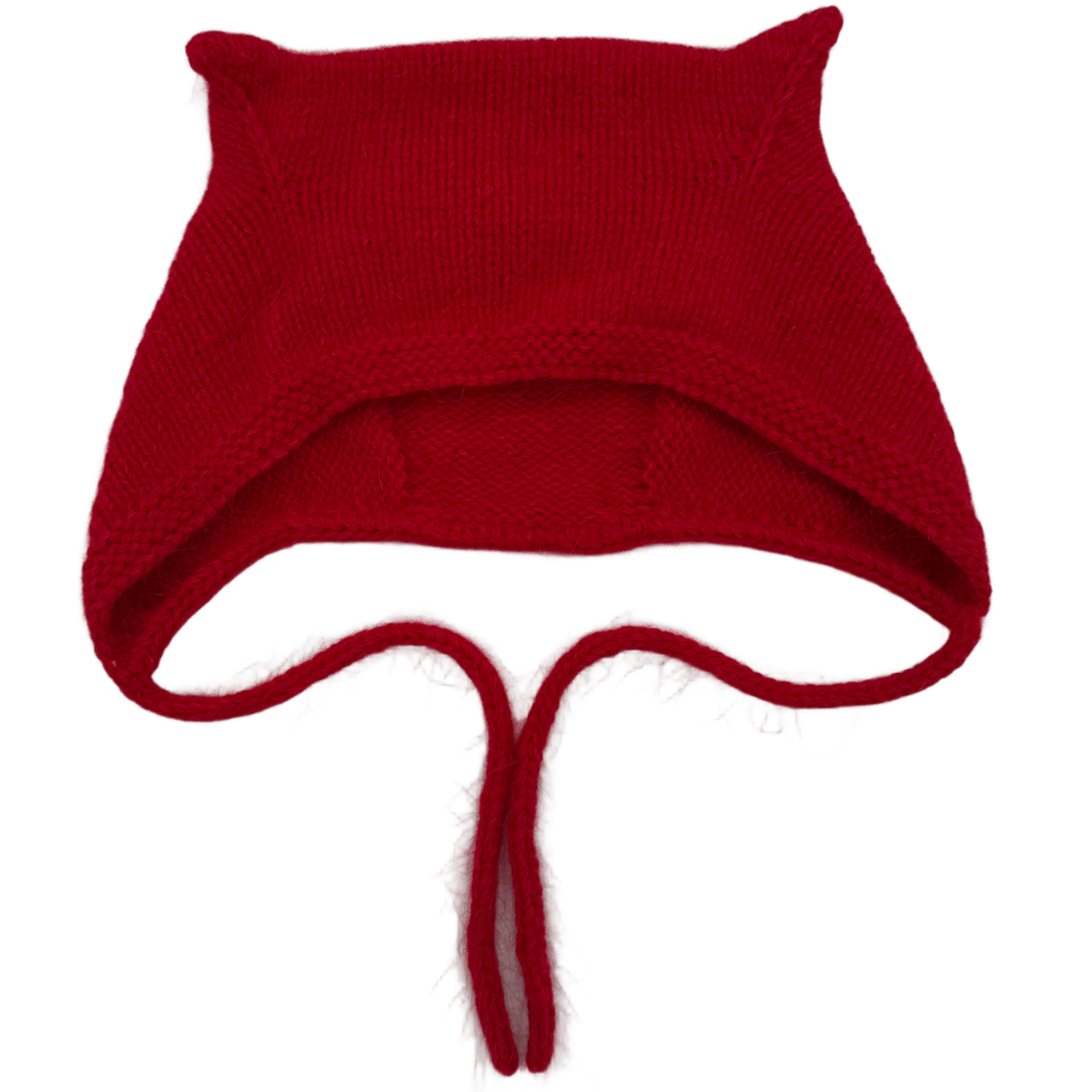 Morning Studio Cat Bonnet Red /Black/White