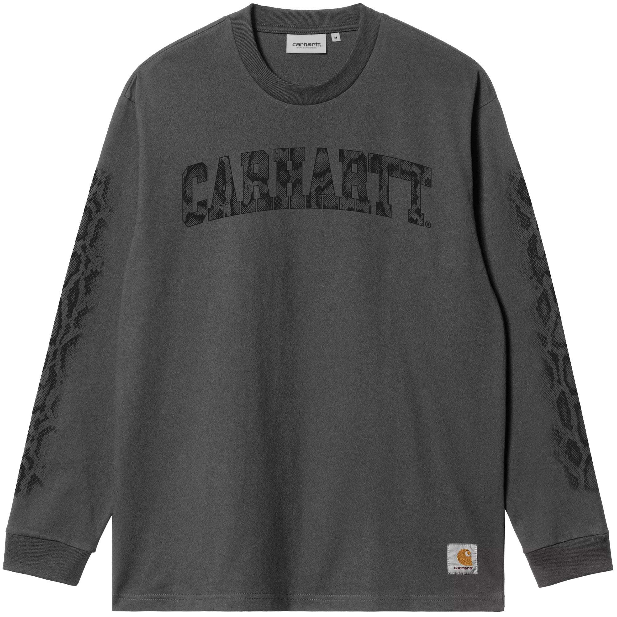 Carhartt L/S Camo Snake T-Shirt Black