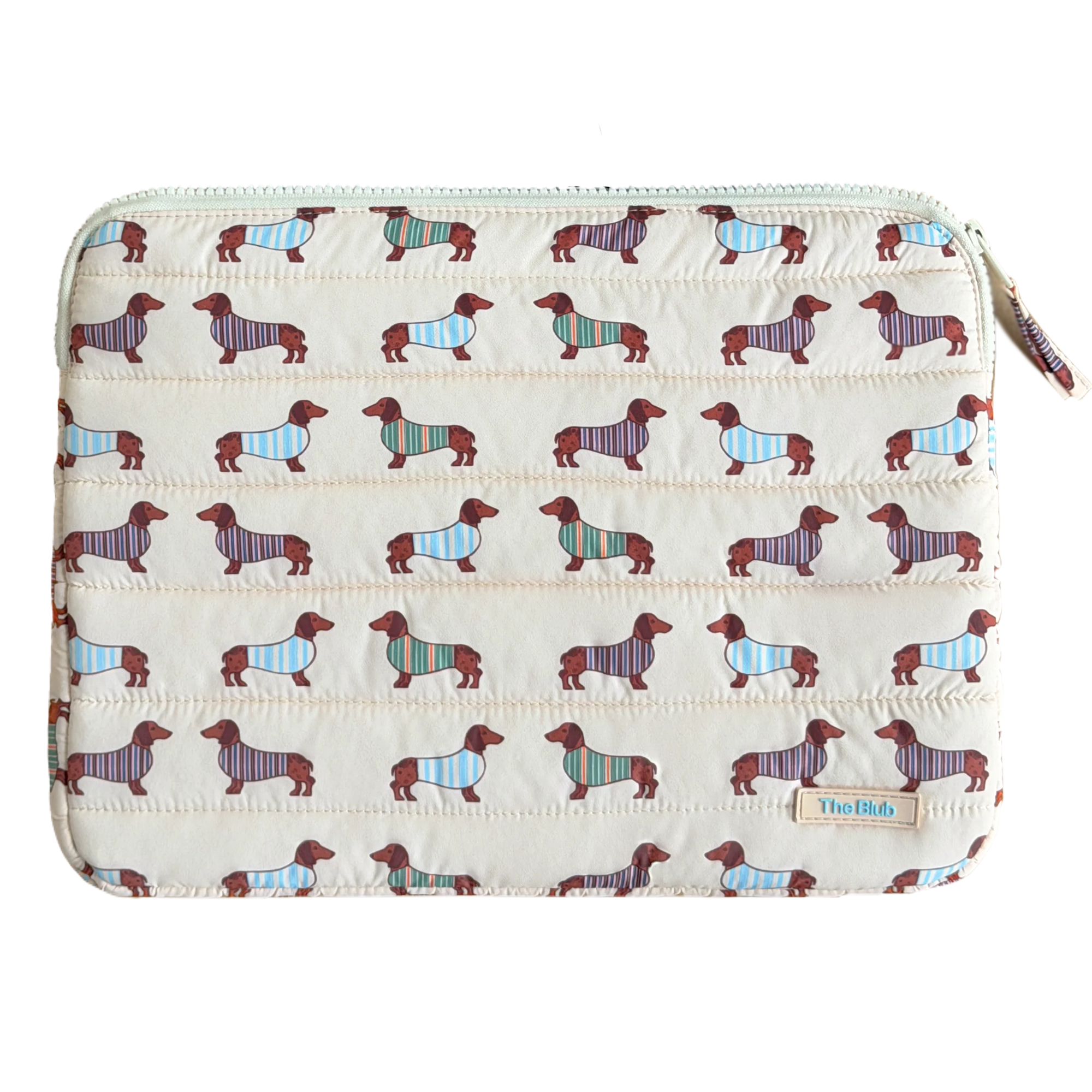 Blub Dachshund laptop sleeve Big 14"