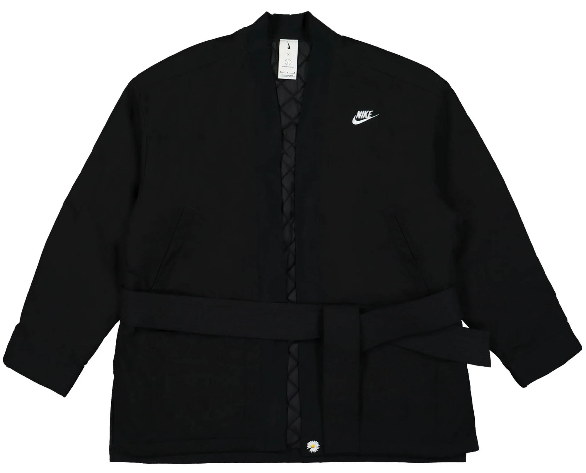 Nike x Peaceminusone G-Dragon 2+1 Jacket Black Kimono