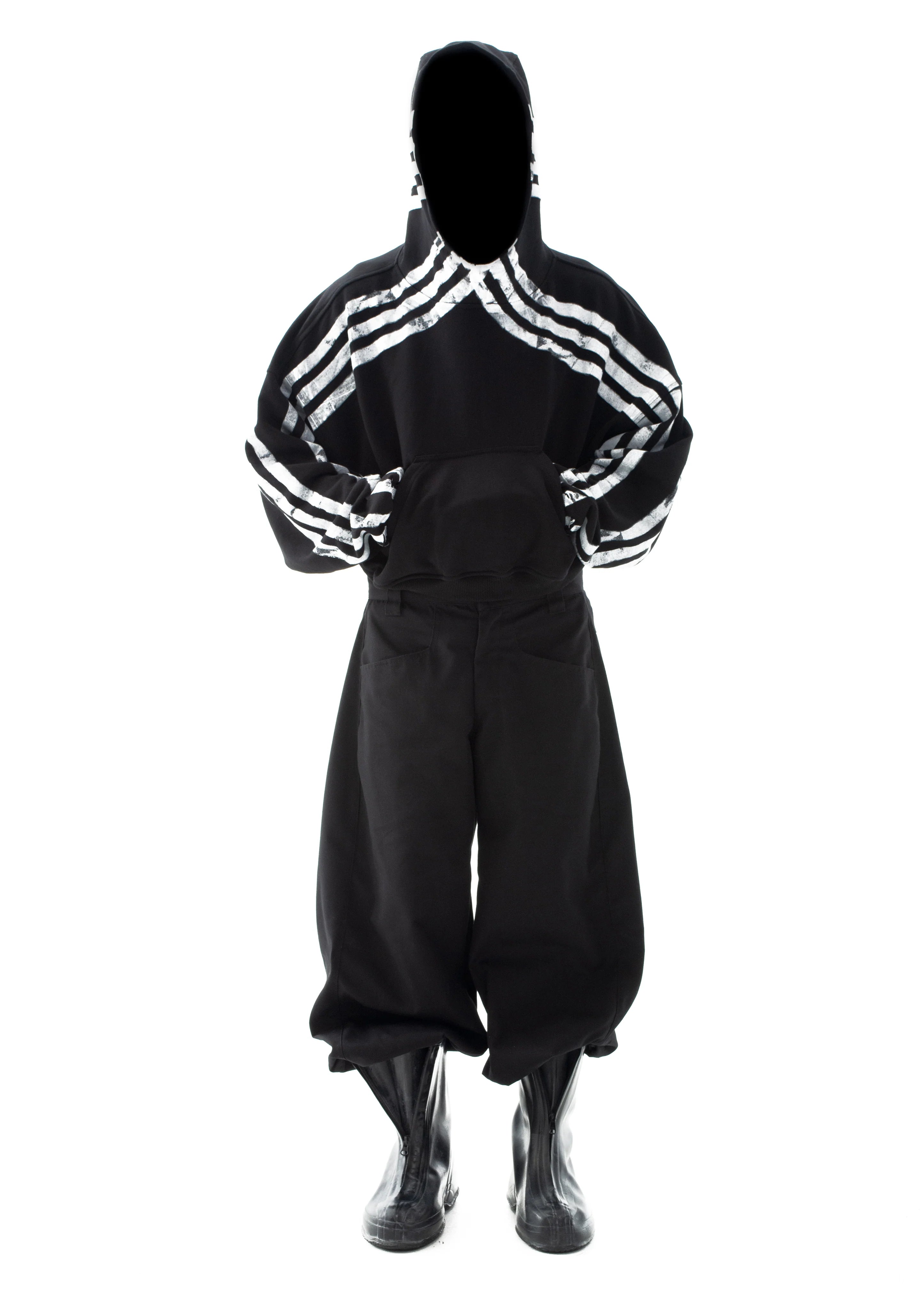 PLA4 STRIPES SH HOODIE