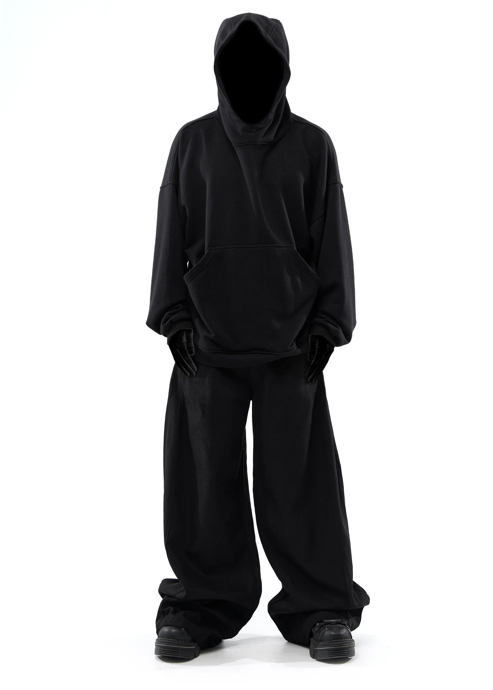 Pla4 Pusha Over Hoodie Black