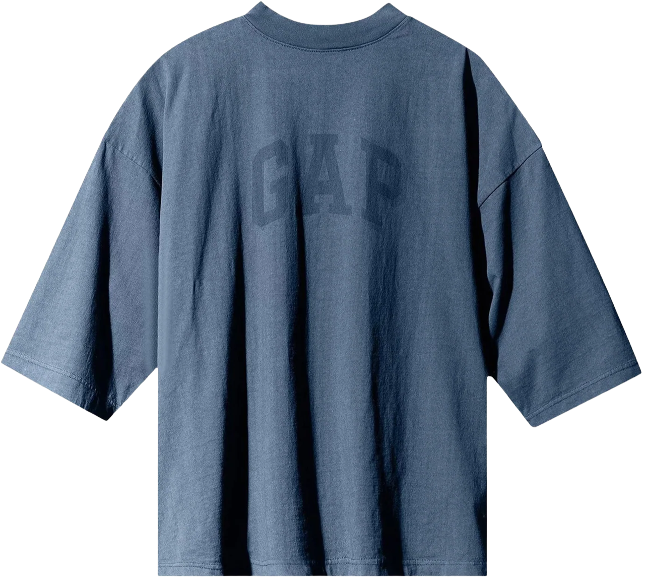 Yeezy Gap Engineered by Balenciaga Dove 3/4 Sleeve Tee Dark Blue