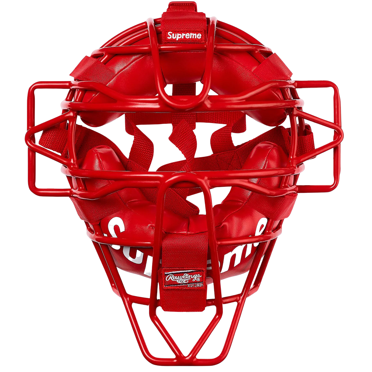 Supreme Rawlings Catcher's Mask Red
