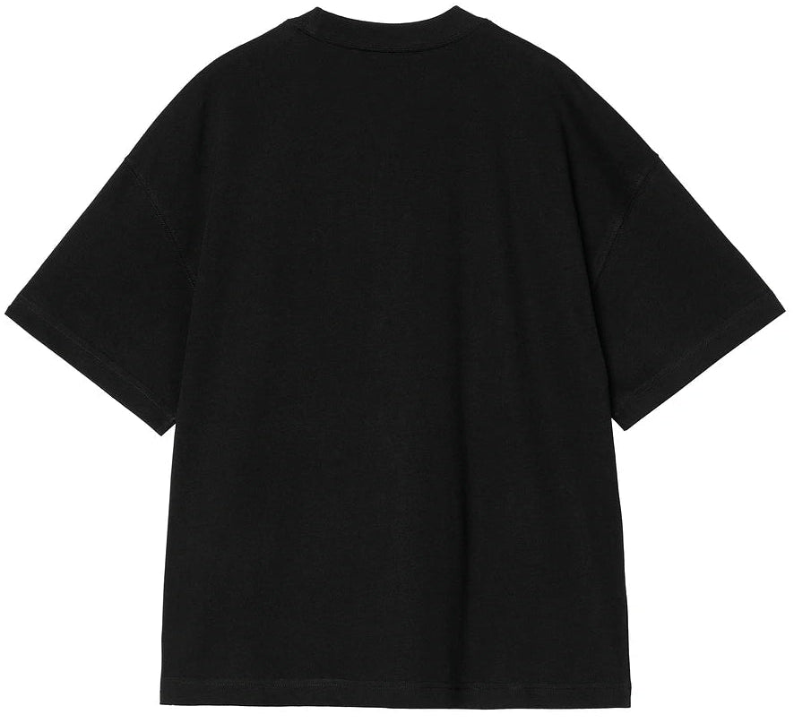 Carhartt WIP S/S Signature Script T-Shirt Black White