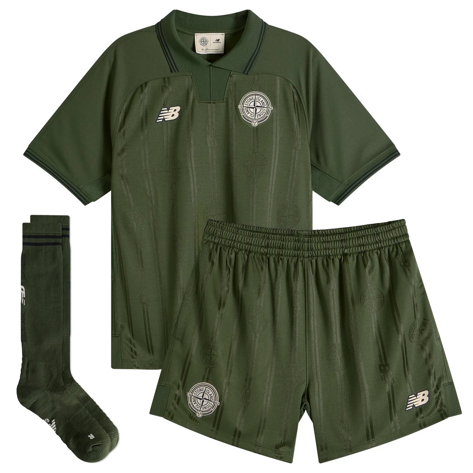Stone Island X New Balance 26/27 Kit Green