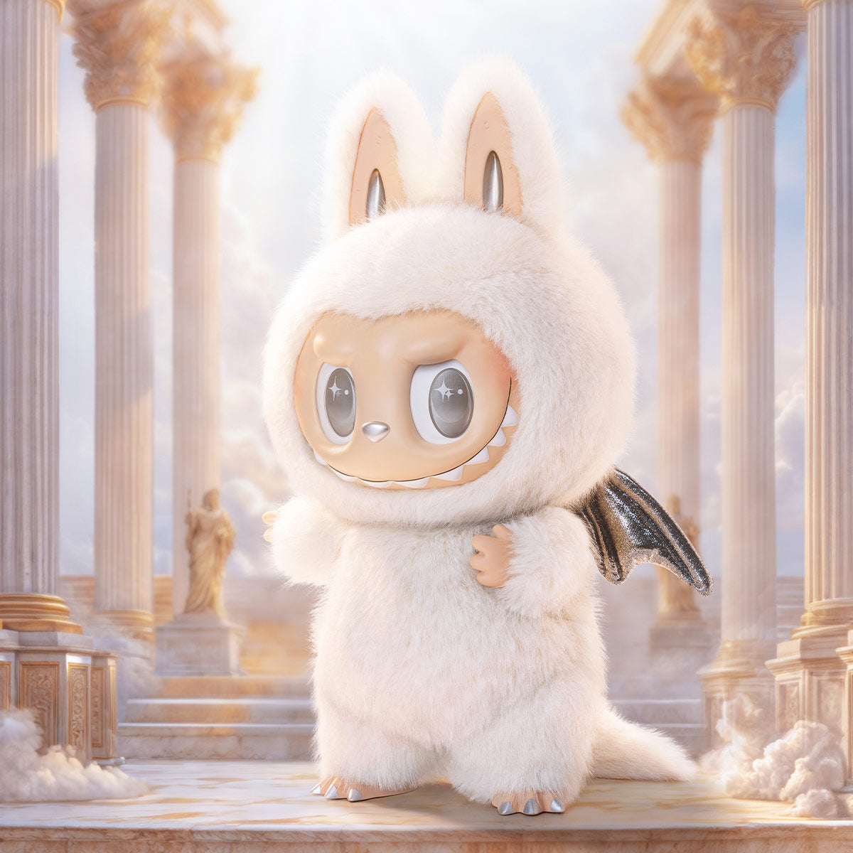 Labubu THE MONSTERS ANGEL IN CLOUDS Vinyl Face Doll