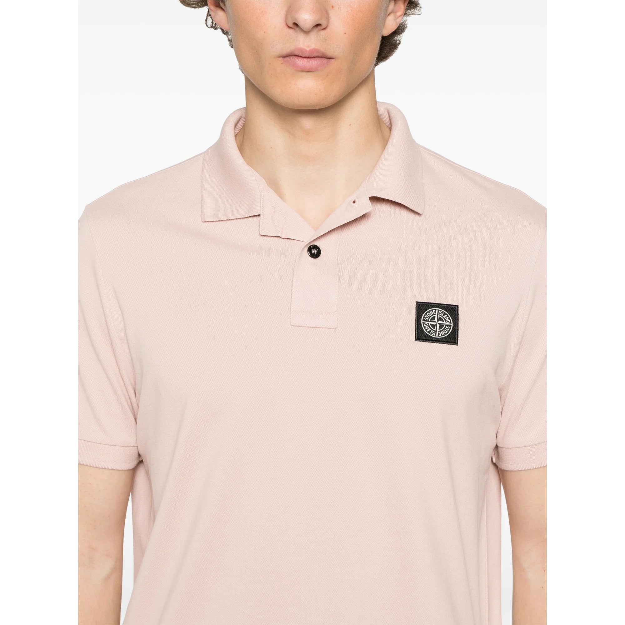 Stone Island Polo Slim Fit Peach
