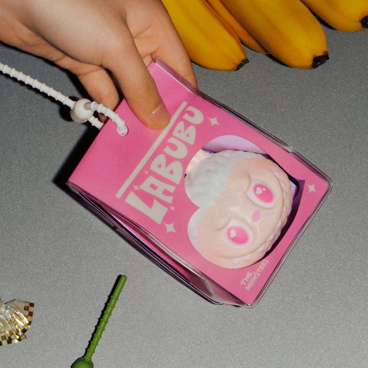 Pop Mart Labubu The Monsters Wacky Mart Series-Pinch Pendant Blind Box