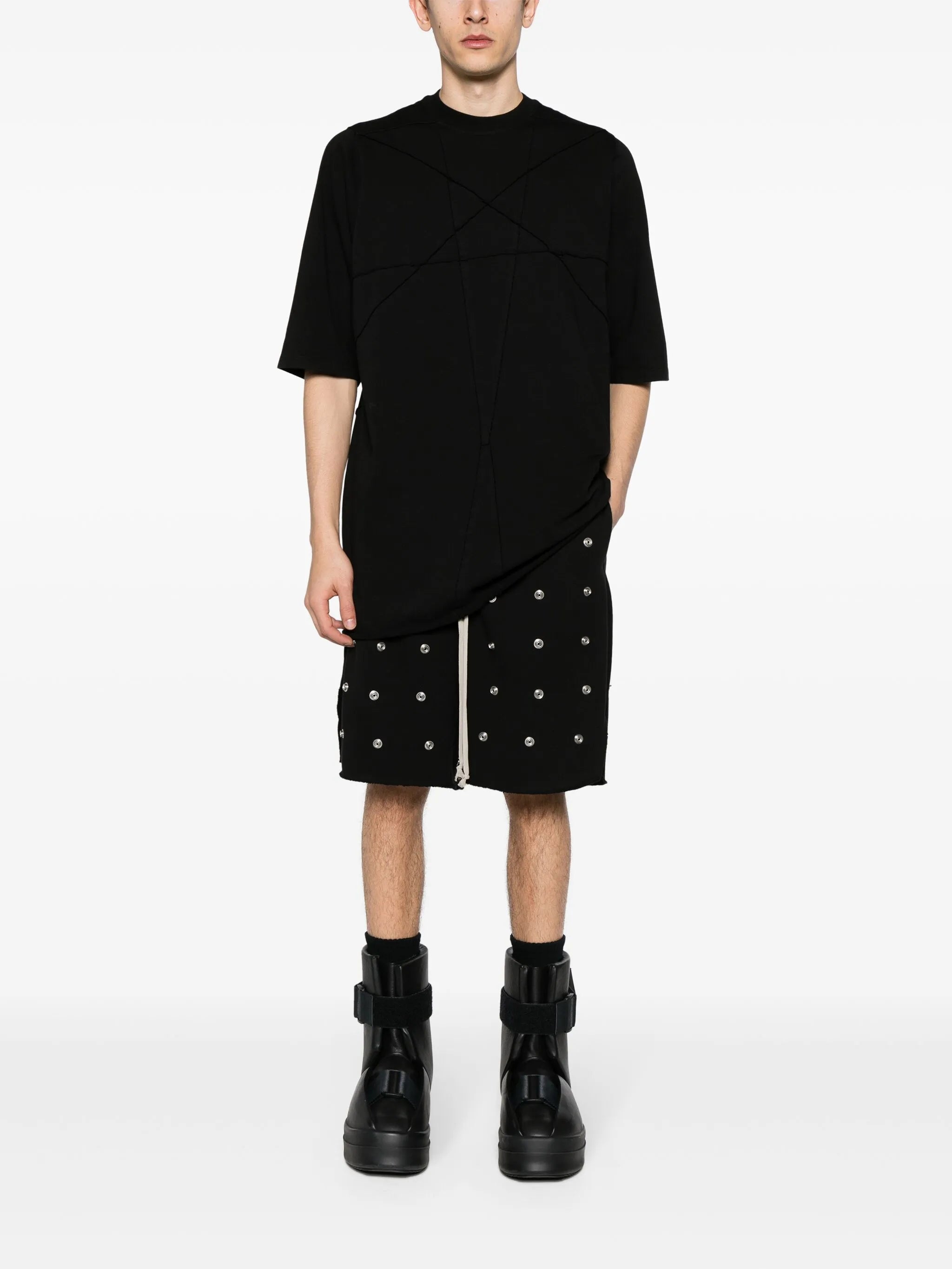 Rick Owens DRKSHDW Jumbo Short-Sleeve T-Shirt Black