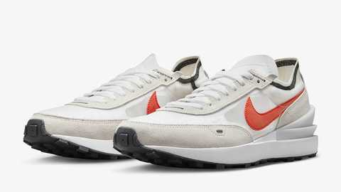 Nike Waffle One 'White Picante Red'