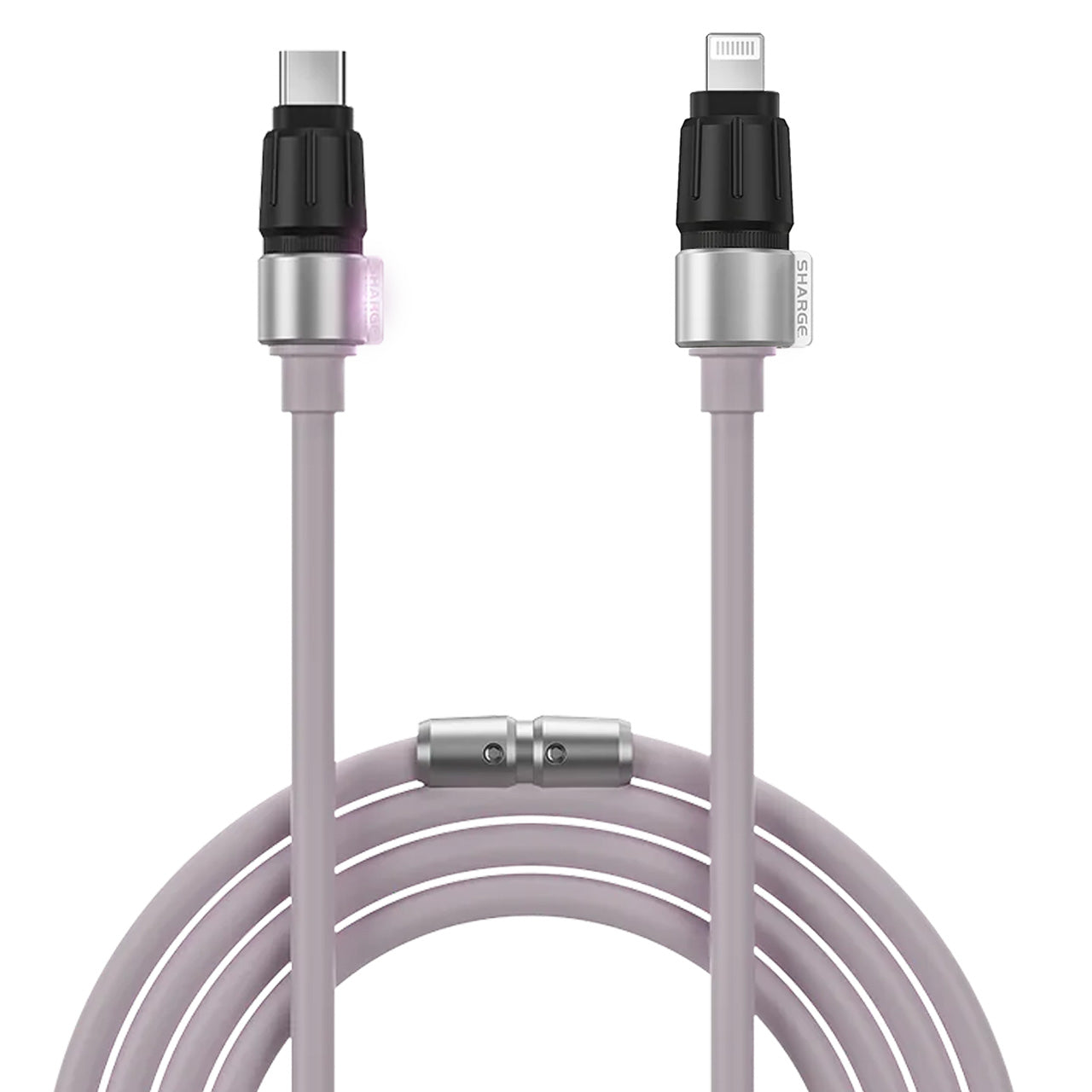 Shargeek USB-C to Lightning Purple Phantom Cable Purple