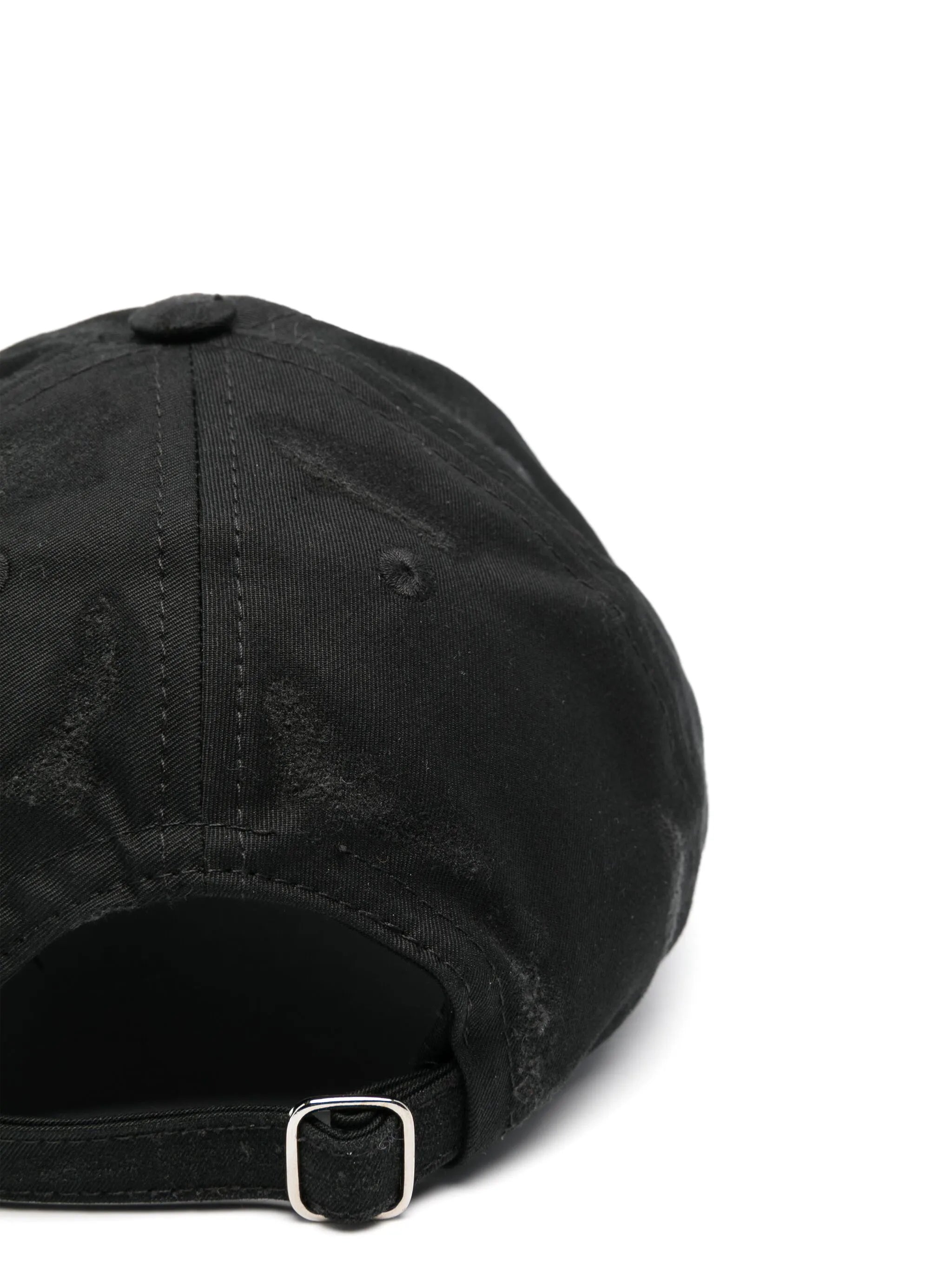 424 Distressed Baseball Hat Black