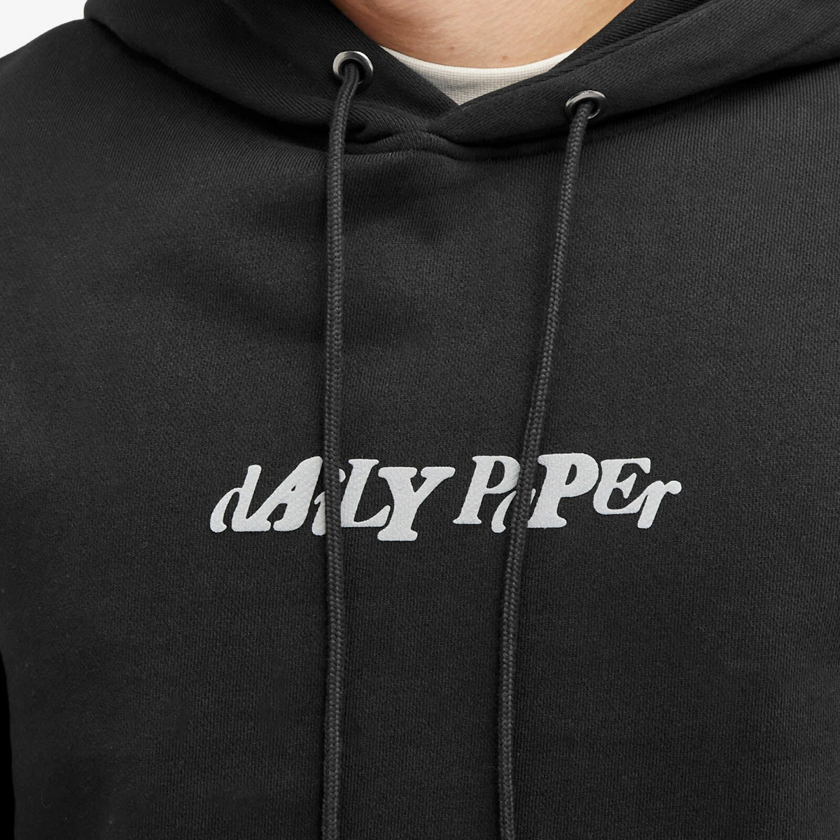 Daily Paper Unified Type Hoodie Black