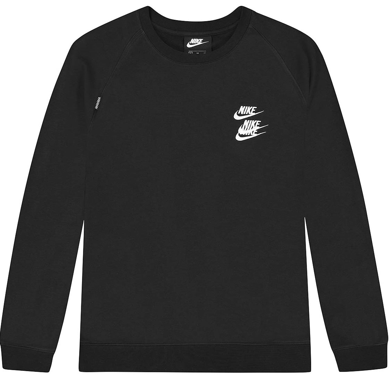 Nike NSW World Tour Crewneck Sweatshirt Black