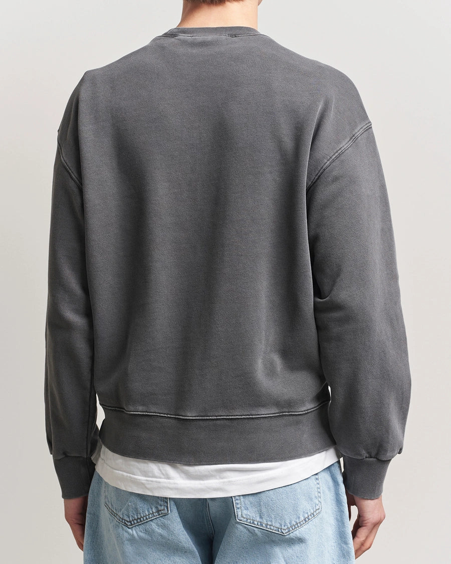Carhartt WIP Nelson Sweatshirt Graphite Garment Dyed