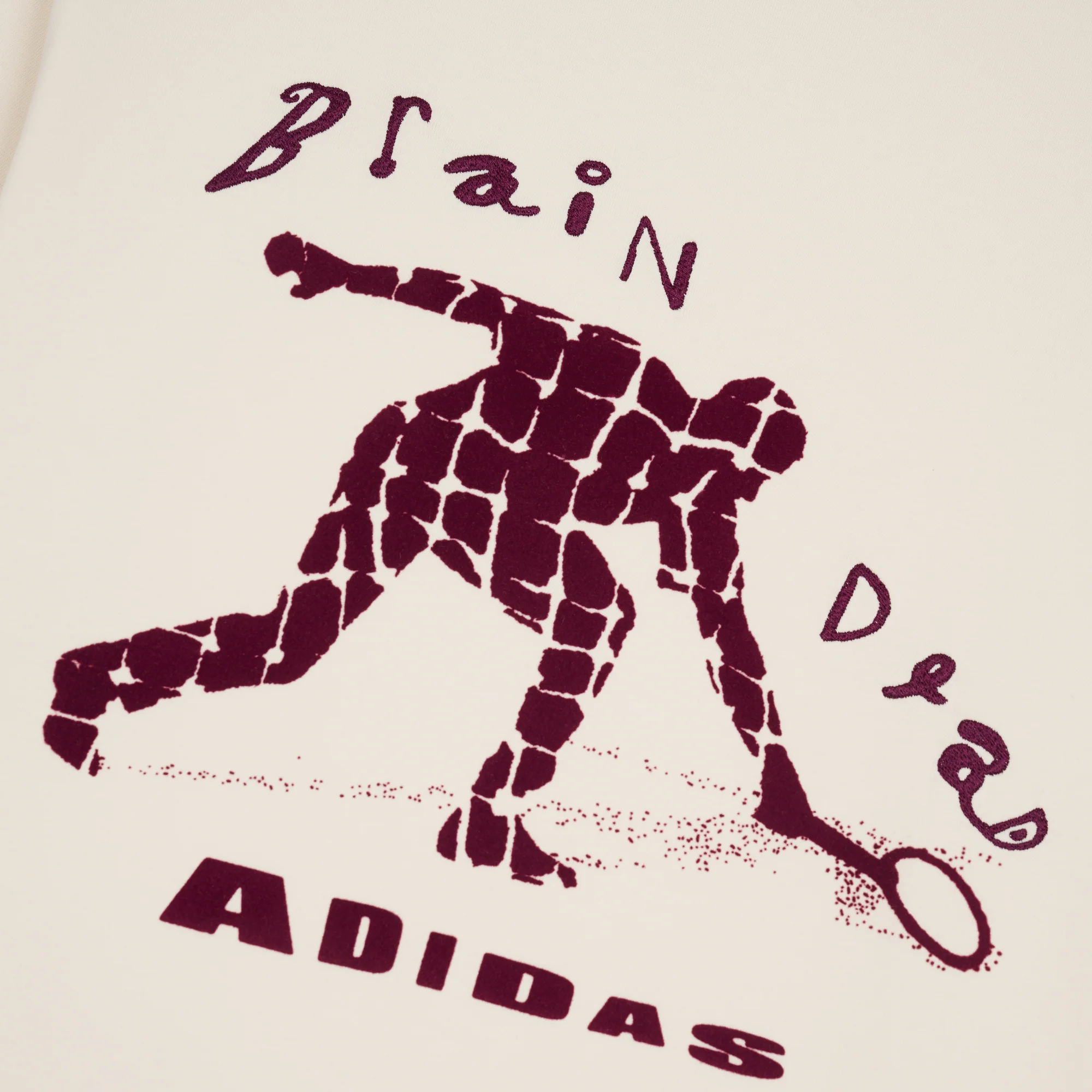 Brain Dead x Adidas T-Shirt Wonder White