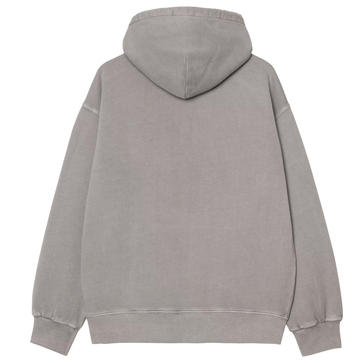 Carhartt WIP Hooded Nelson Sweatshirt Grey Yosemite Garment Dyed