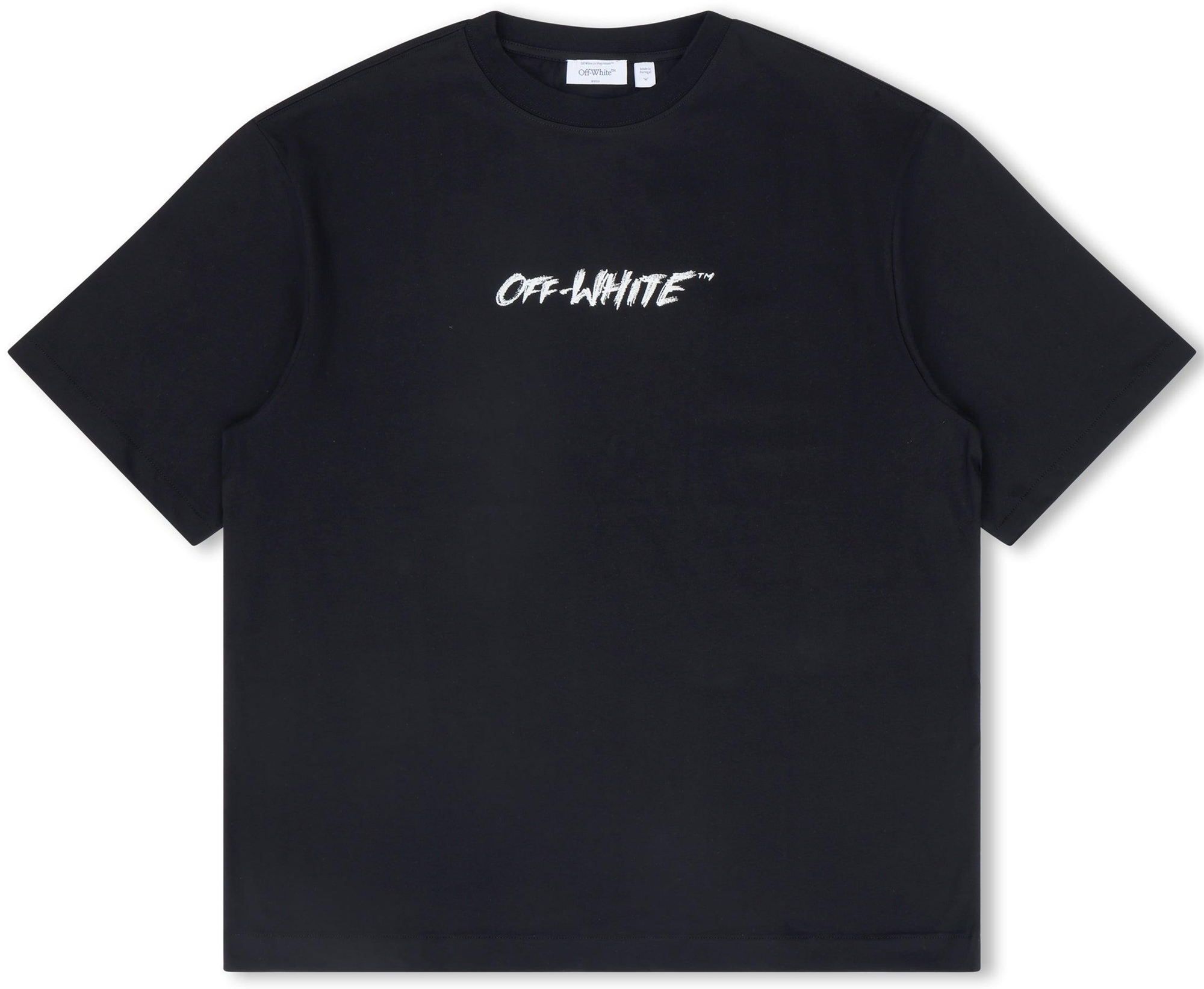 Off-White Chalk Arrow Black Tee