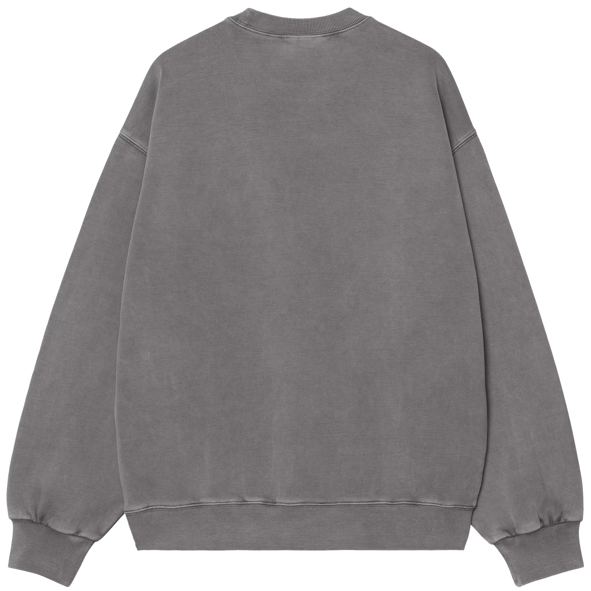 Carhartt WIP Vista Sweatshirt Black Graphite Garment Dyed