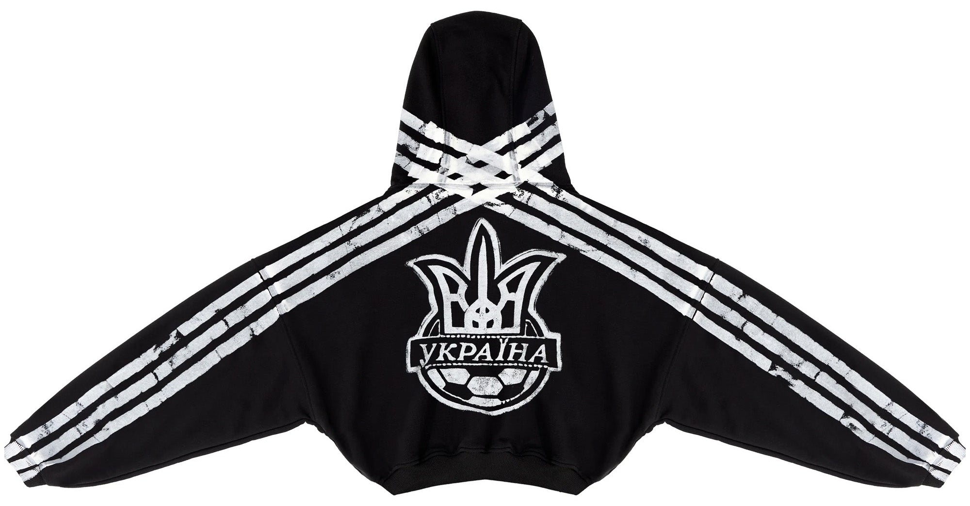 PLA4 STRIPES SH HOODIE