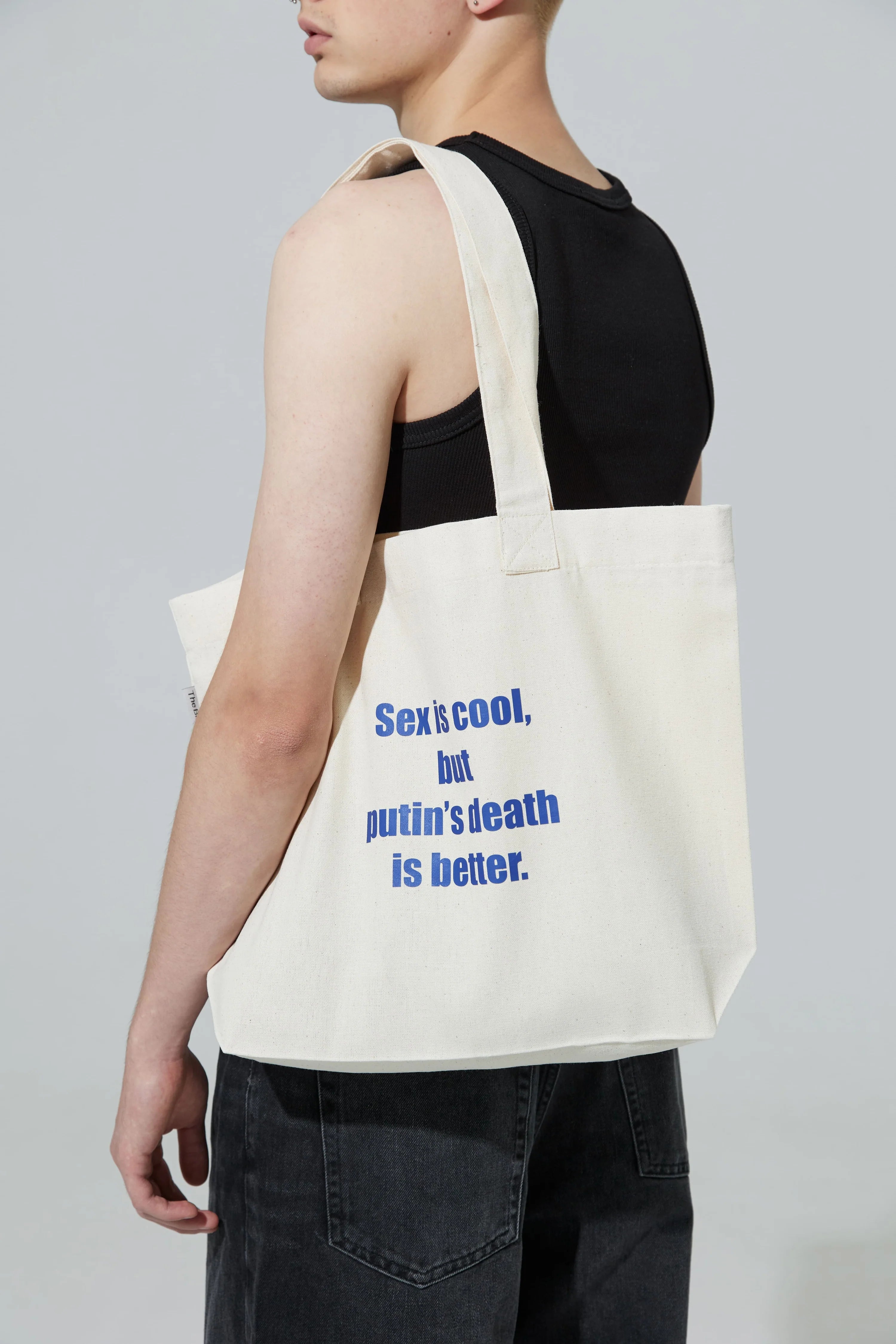 BLUB Sex Is Cool... bag Color Beige